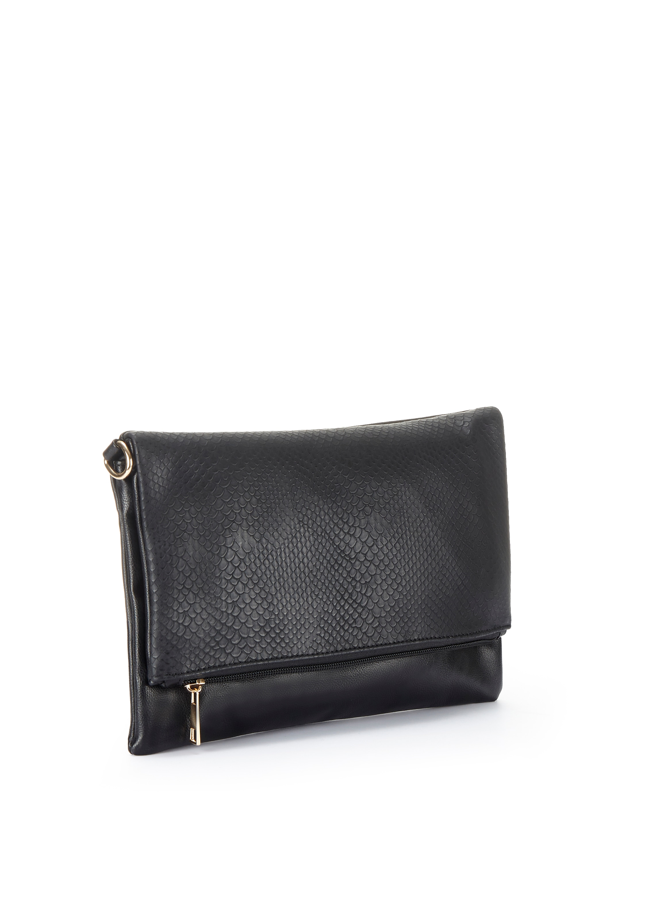 Vivance Sac à bandoulière »Clutch, Abendtasche, Minibag, Schultertasche, Crossbody Bag« Sac à main femme à bandoulière en look animal embossé VEGAN