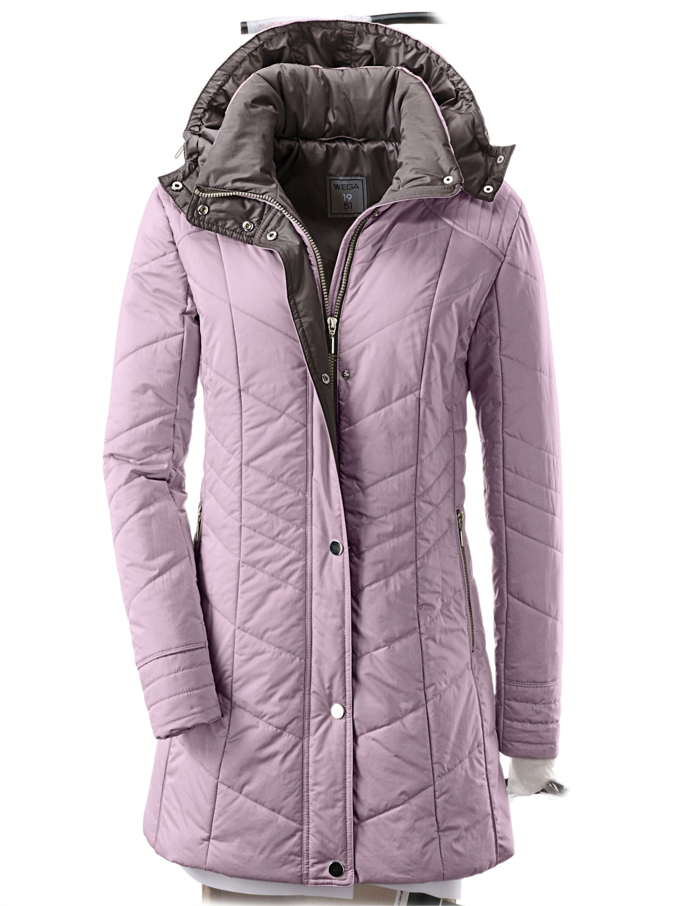 Casual Looks Steppjacke mit Kapuze