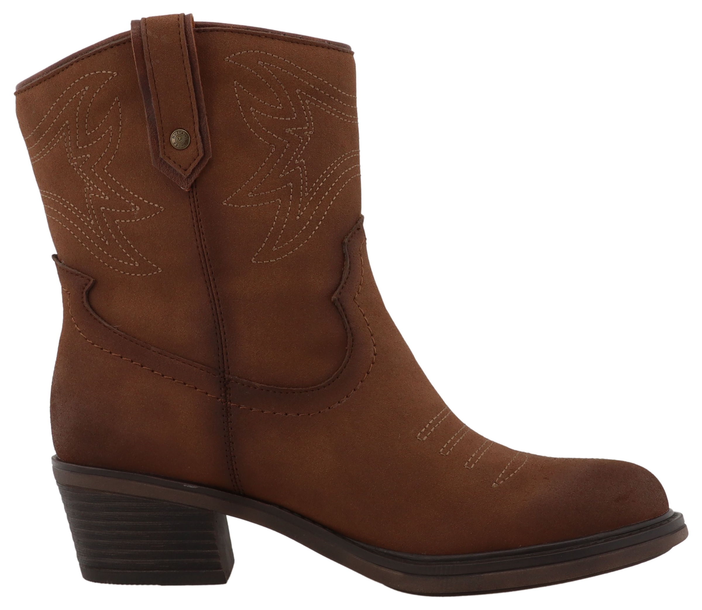 Mustang Shoes Bottes d'hiver »Bernadette«  bottes de cowboy, bottes d'hiver avec fermeture éclair