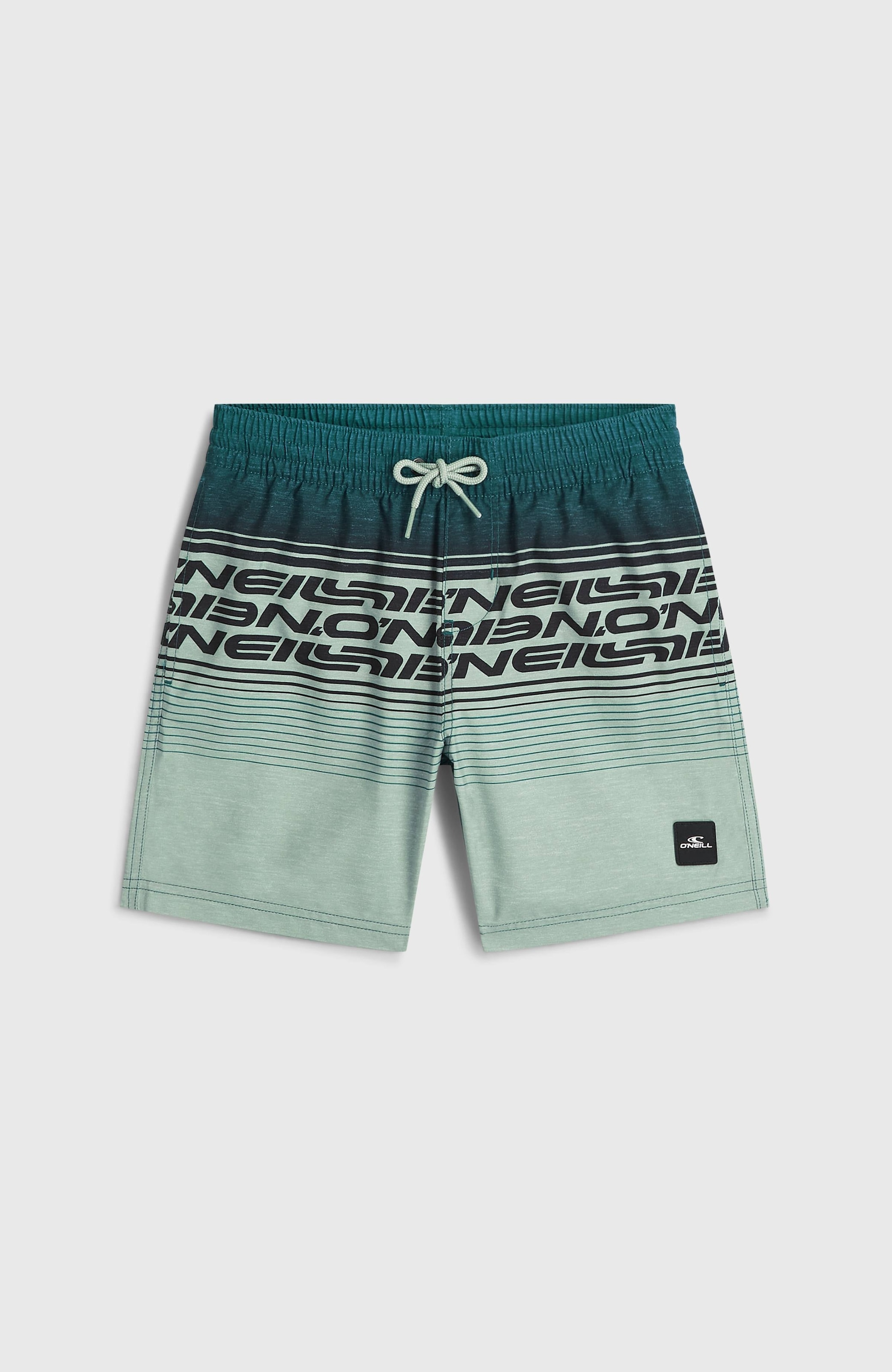 O'Neill Badeshorts »O'NEILL LOGO STRIPE SWIMSHORTS« mit Eingrifftaschen, mit Innenhose aus Mesh, mit Hyperdry-Finish
