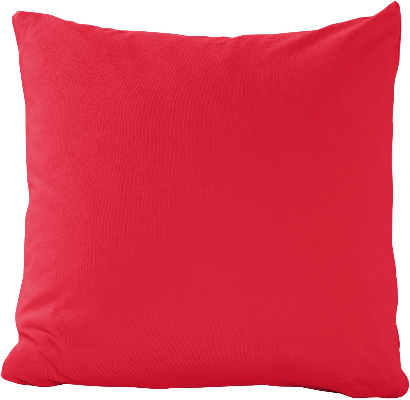 Primera Housse de coussin »Primera Mako-Feinjersey Kissenbezug im Doppelpack« en plusieurs tons unis