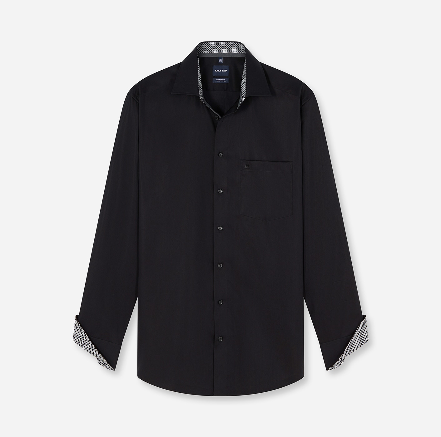 OLYMP Chemise à manches longues »Luxor« chemise business, col New Kent, coupe confort