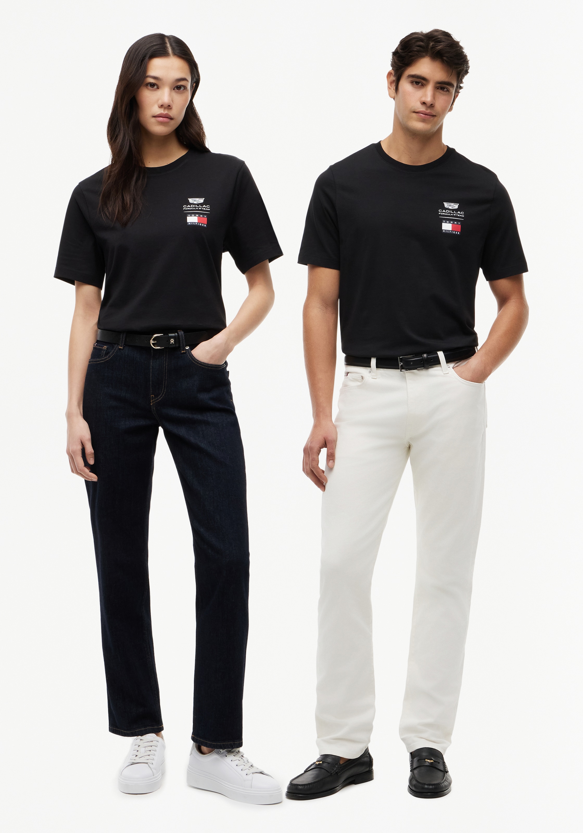 Tommy Hilfiger T-shirt »TH x Cadillac FOrmula 1 Team LOGO« Collection Spéciale Unisexe Formule 1