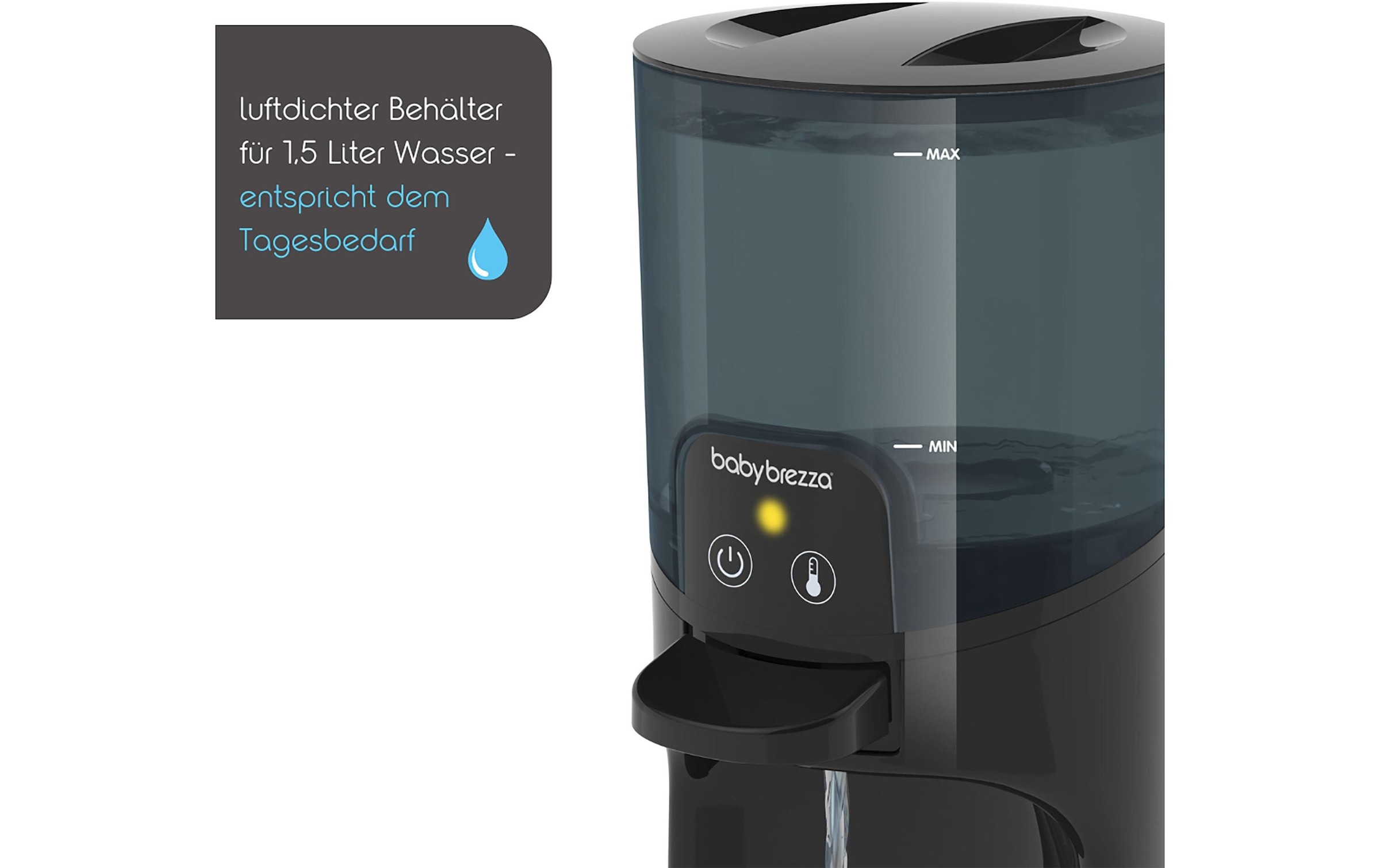   Flaschenwärmer »Baby Brezza Instant Warmer Schwarz«