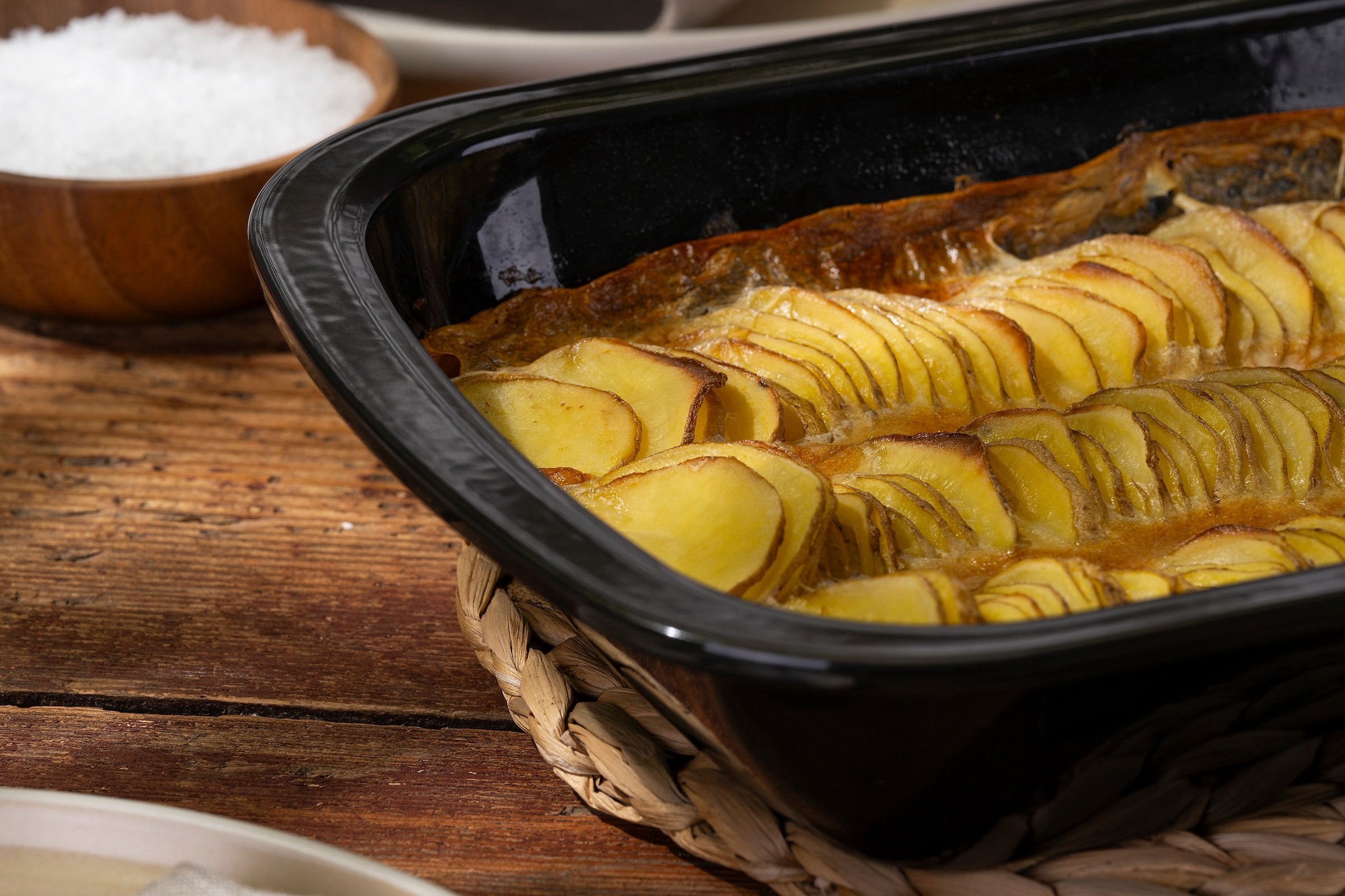 Dr. Oetker Küchenhelfer Plat à four »Back-Idee Kreativ, aus Emaille« 1 cuis tlg. hitzebeständig bis 400°C, schnitt- und kratzfest, induktionsgeeignet