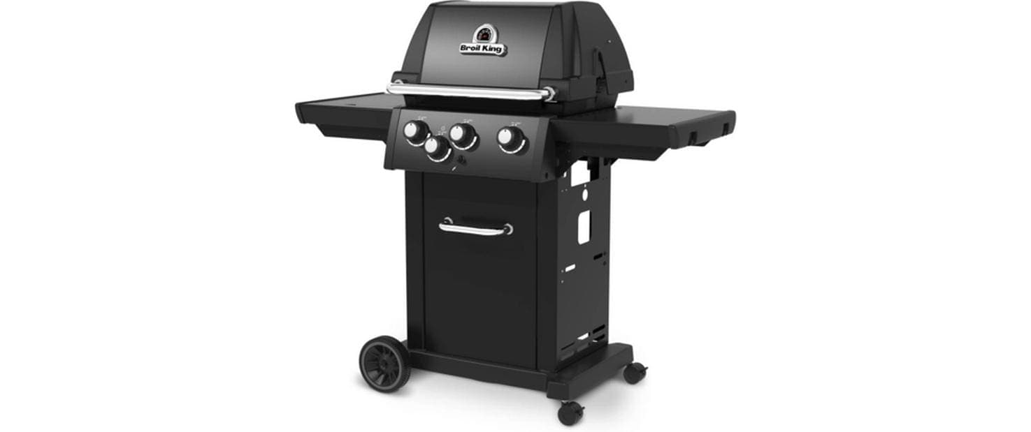 Broil King Gasgrill »Royal 340 Shadow« Kompakter Gasgrill mit 3 Brenner