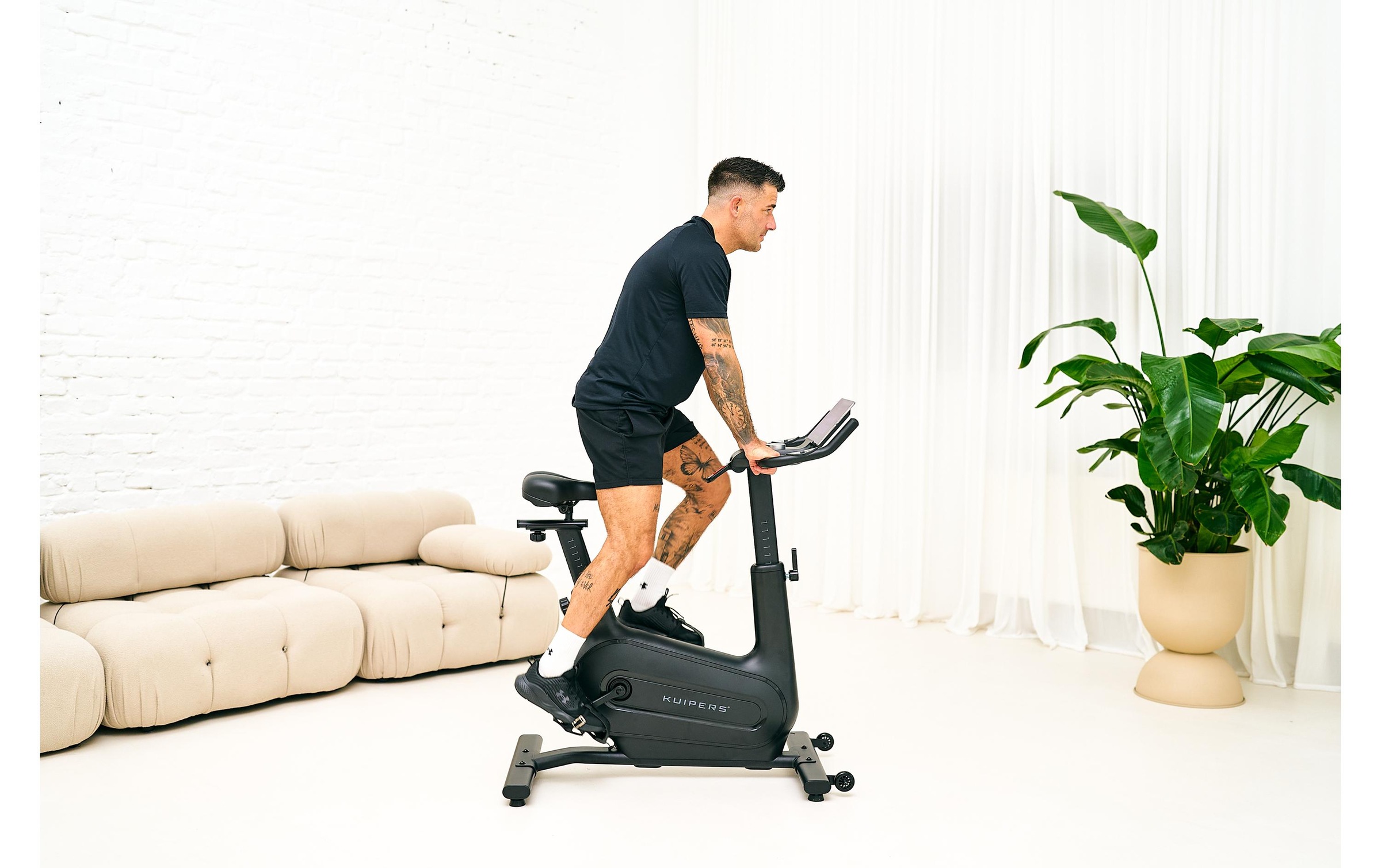   Heimtrainer »Kuipers Fitness Indoor Bike S4« Aktivitätsmessung: Aktivitätsdauer, Distanz, Fitness, Tempo
