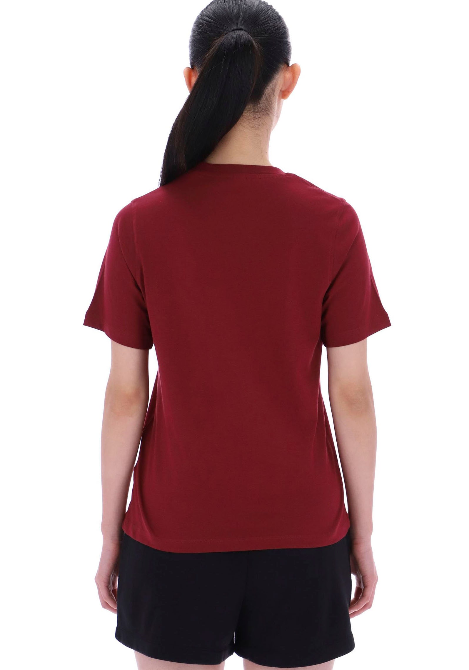 Reebok T-Shirt »LEX SMALL LOGO CRW SS POCKET TEE« mit Rundhalsausschnitt, aus Baumwolle, normale Länge