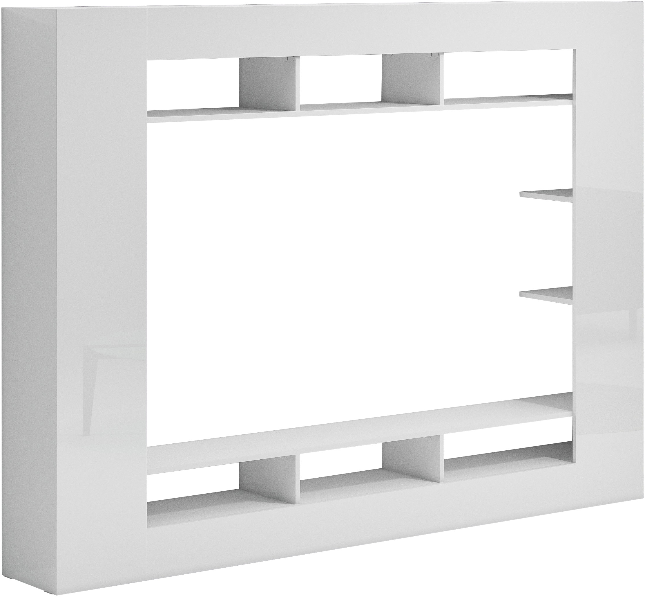 GOODproduct Meuble mural »SPEED, TV-Wand, hochglanz lackiert,ideal für TV-Geräte bis zu 65 Zoll« 1 cuis tlg.