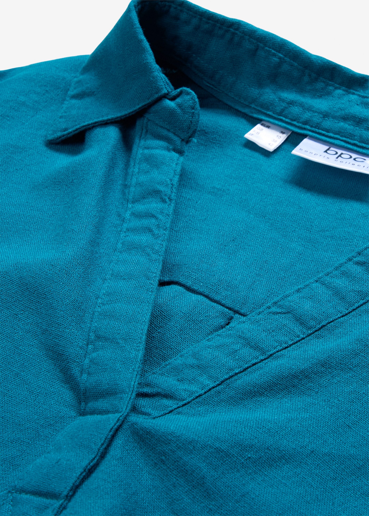 bonprix Langarmbluse »3/4-Arm Bluse mit Leinen« 3/4-Arm Bluse mit Leinen