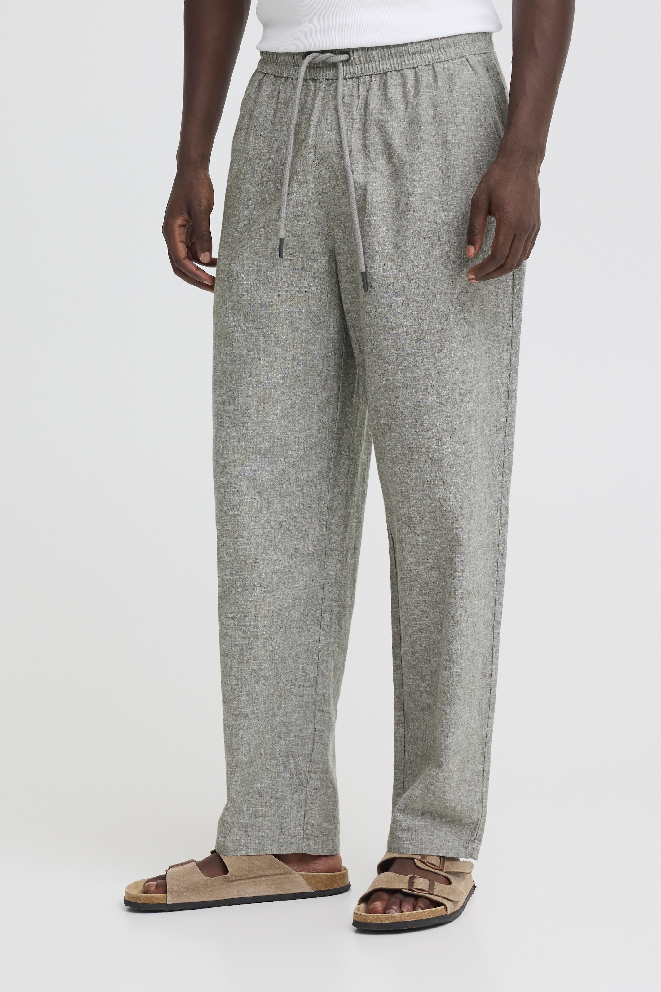 Blend Pantalon en lin »BHABAN LIN PANTS PP NOOS«  estivale, avec une forte teneur en coton