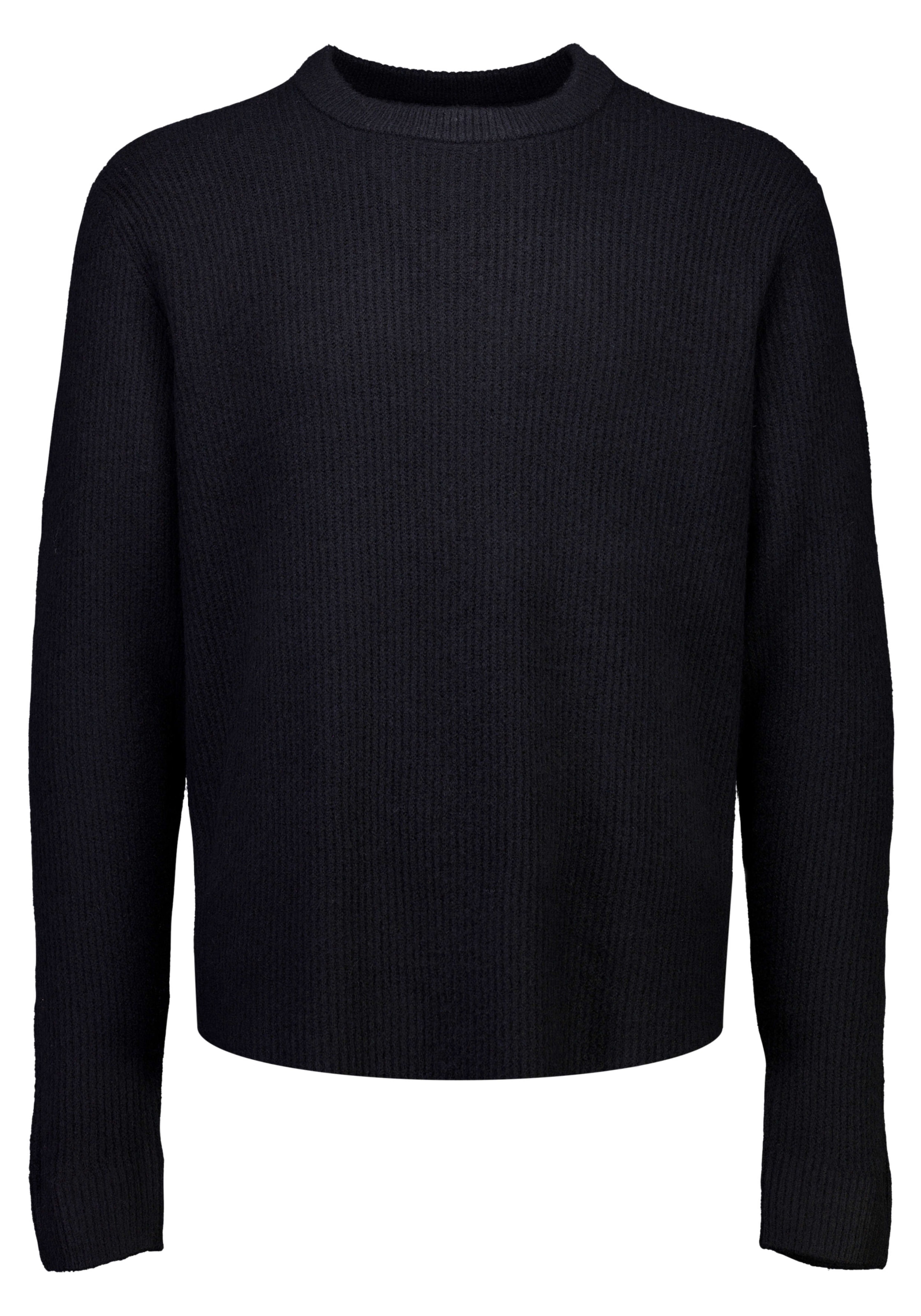 LINDBERGH Pull en tricot Winterpullover mit Wolle und Stretch / Meliert