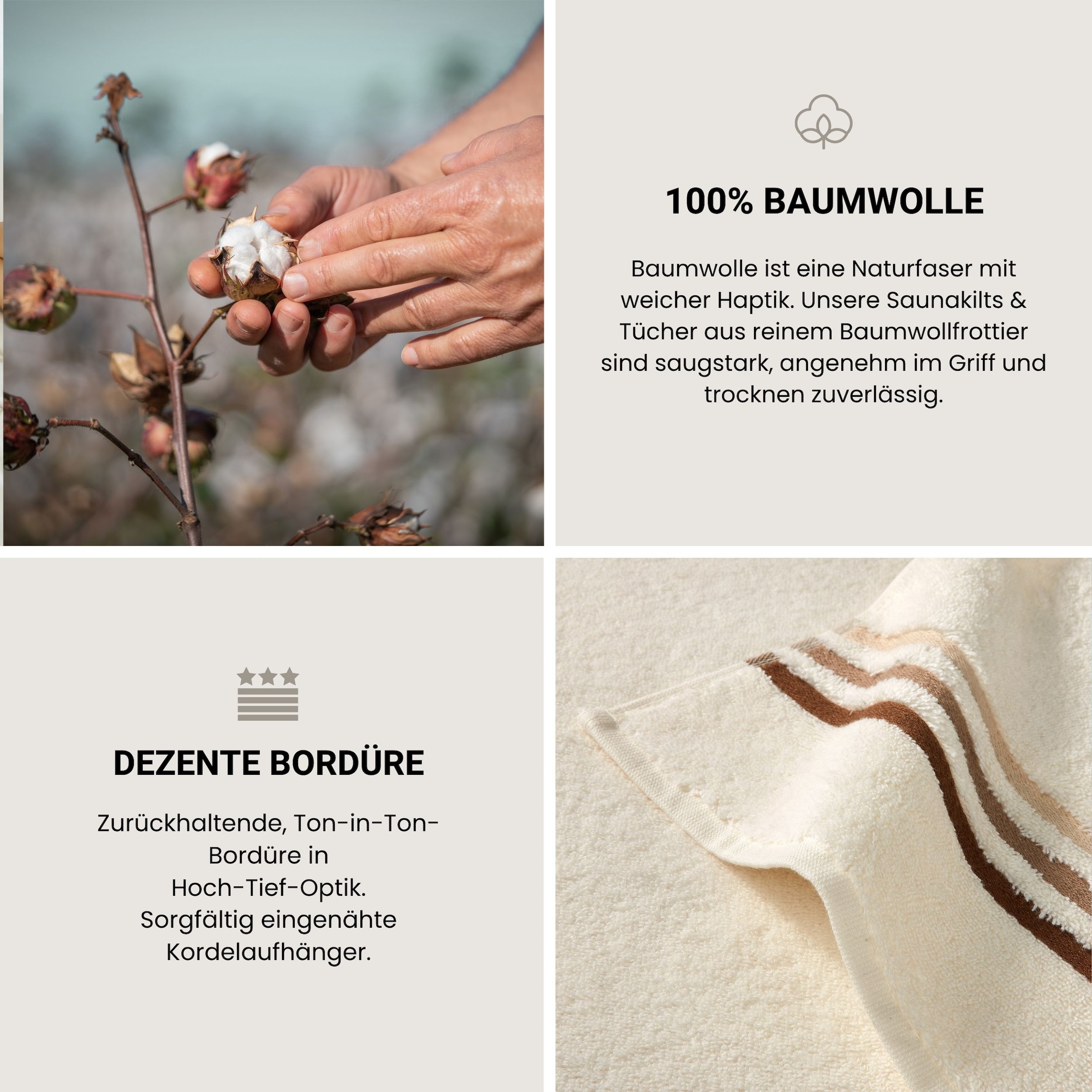Schiesser Gaestehandtuecher »Skyline Color aus 100 % Baumwolle mit eleganter Streifenbordüre« OEKO-TEX® MADE IN GREEN