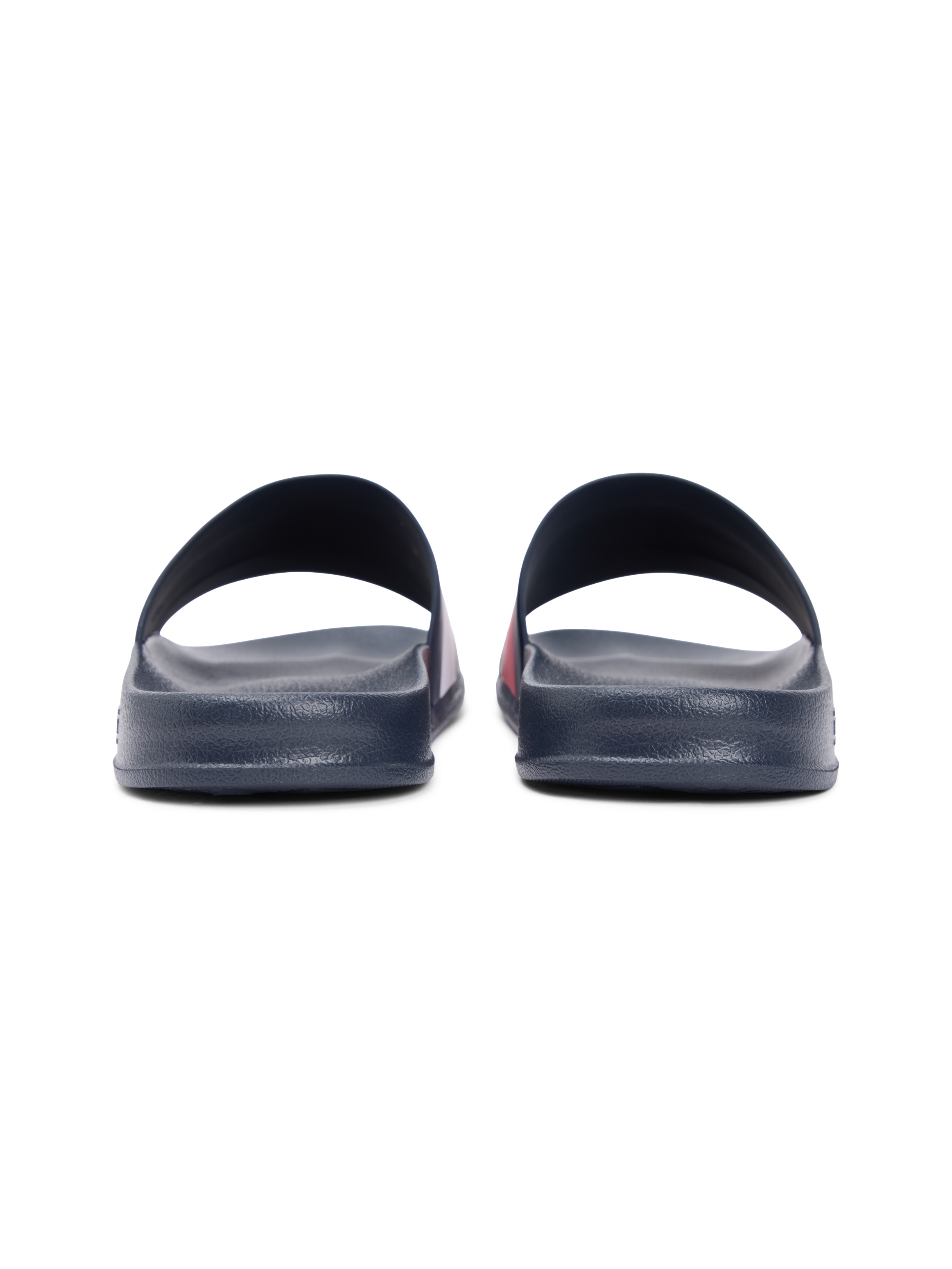 Tommy Hilfiger Pantolette »CORE HILFIGER FLAG POOL SLIDE«  chaussure de plage, flats, chaussure à enfiler dans les couleurs typiques Tommy