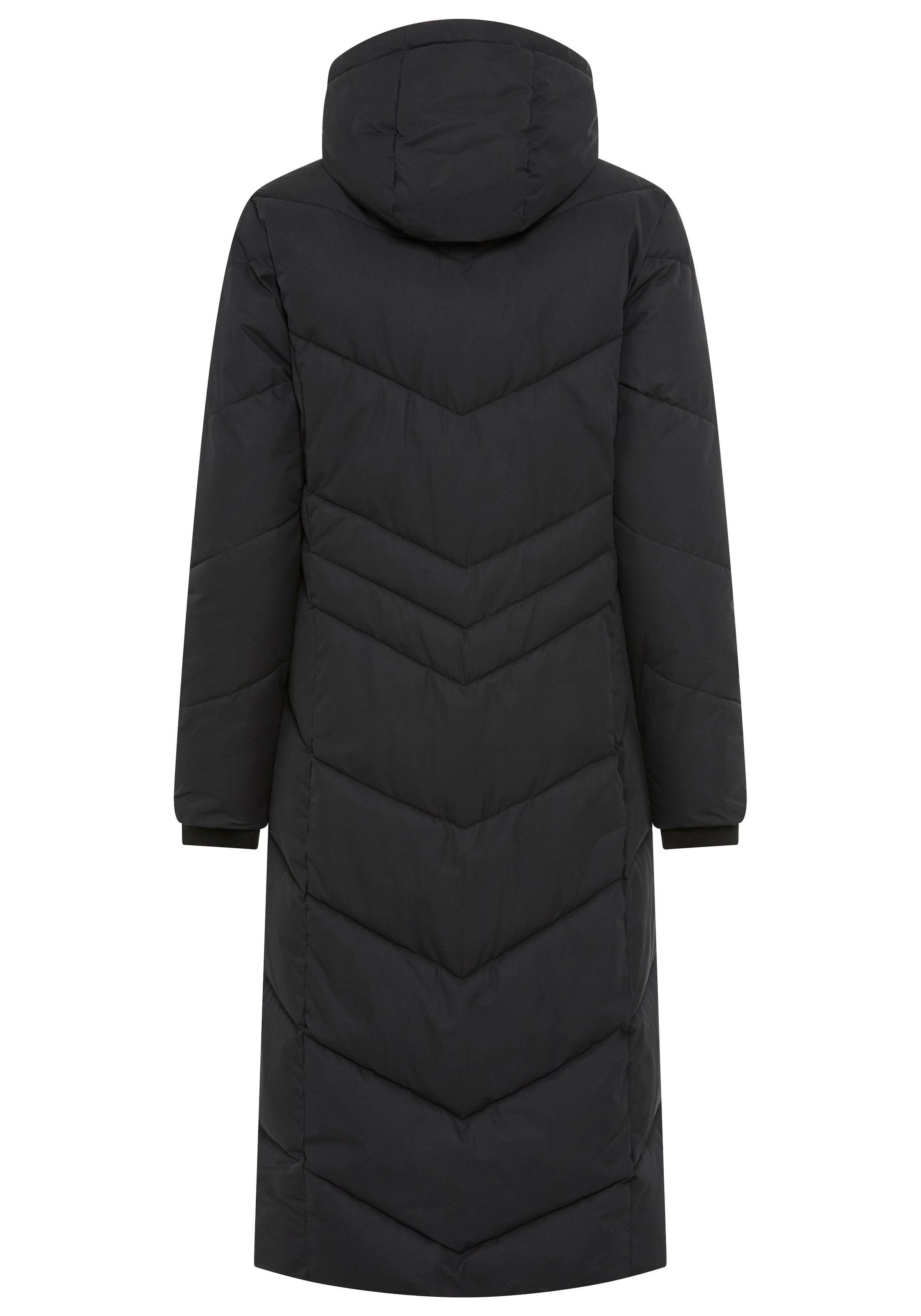 KangaROOS Manteau matelassé Langer Wintermantel mit seitlichen Knöpfen und Kapuze