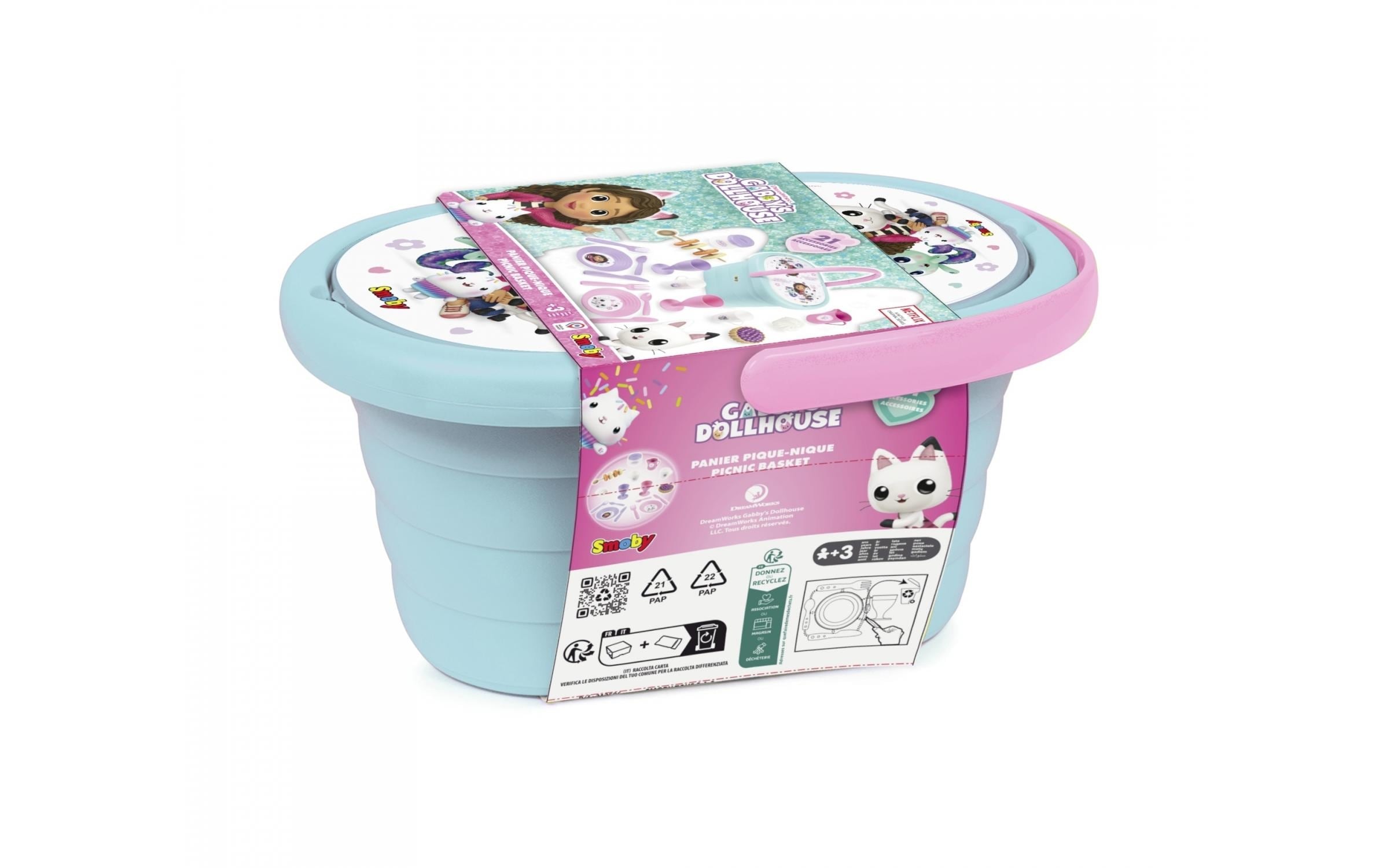Smoby Vaisselle de jeu »Gabby's Dollhouse Picknickkorb«