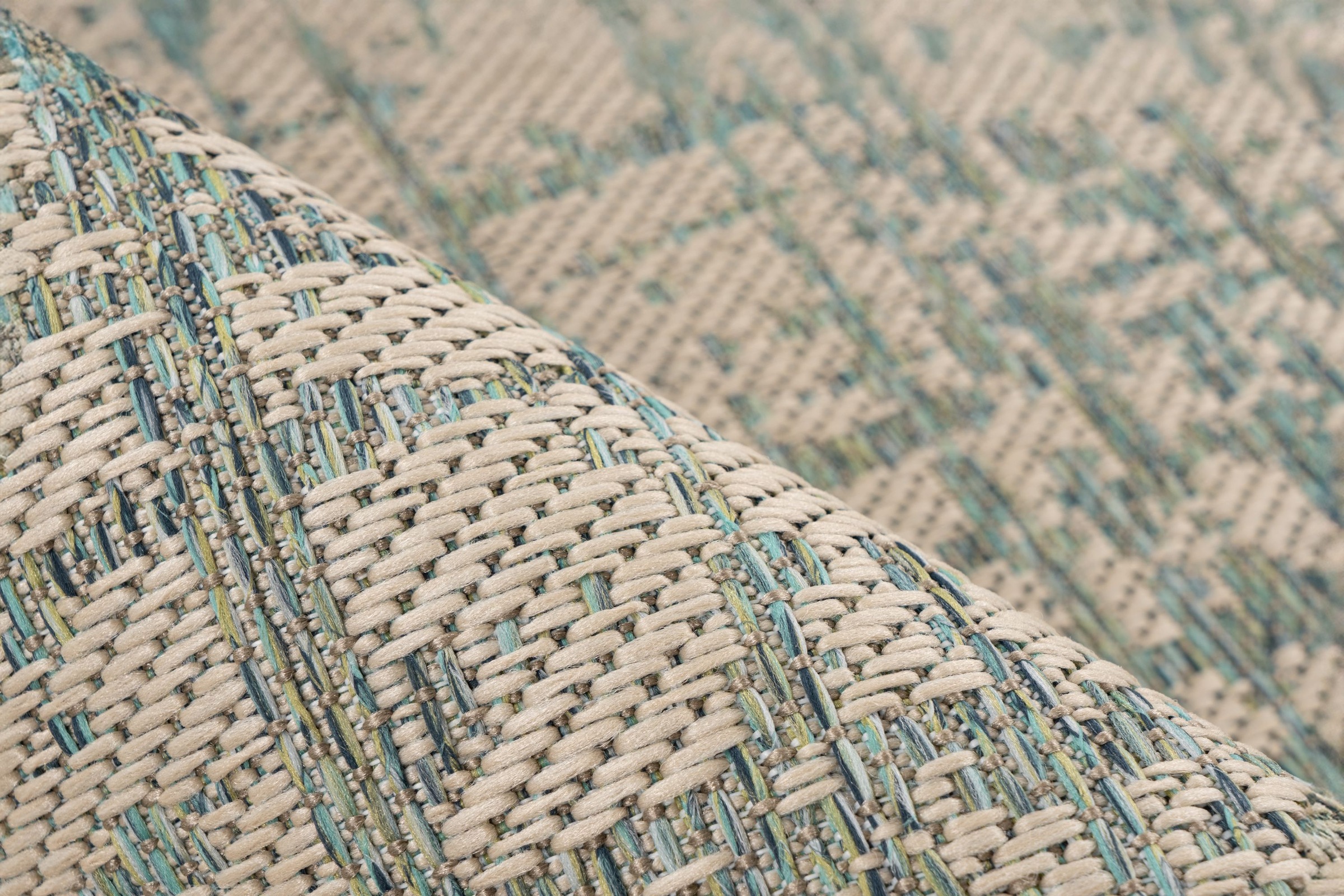 Kayoom Teppich »Tribal 325« rechteckig 6 mm Höhe Kurzflor, In -und Outdoor geeignet