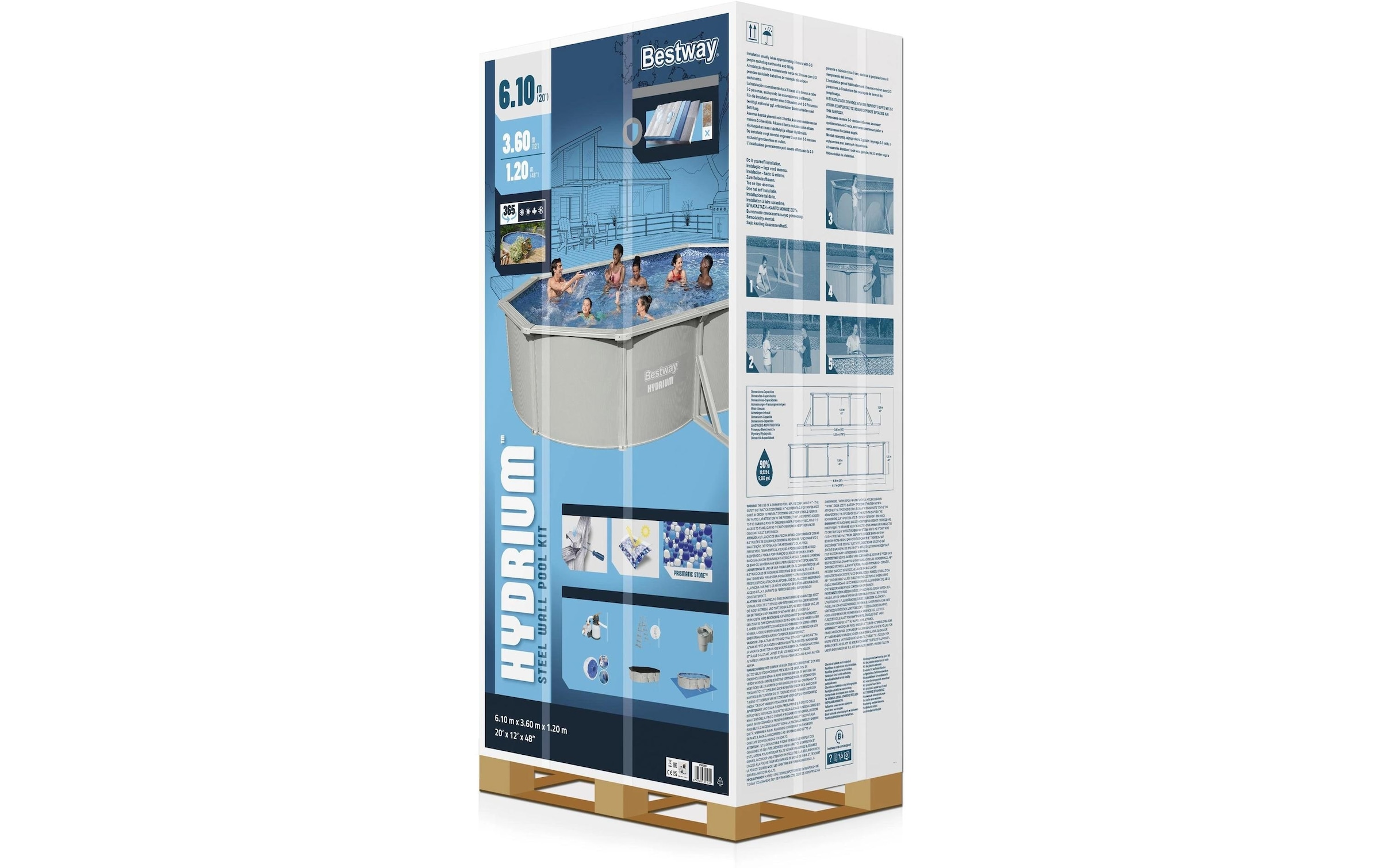Bestway Piscine »Hydrium 366 x 122 cm«