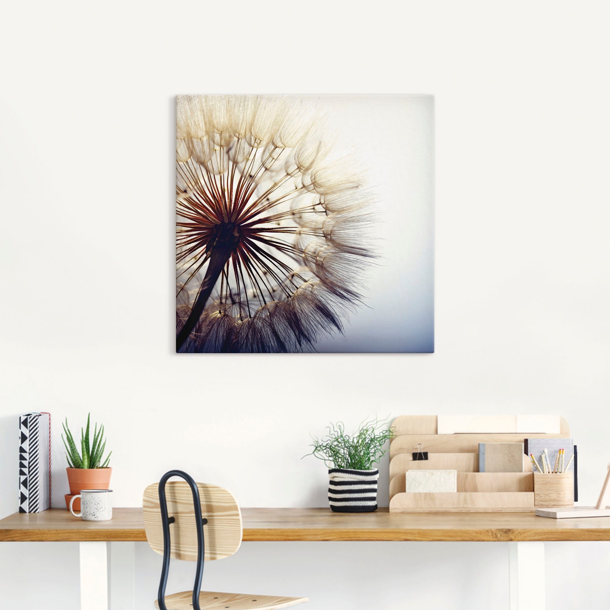 Artland Wandbild »Grosse Pusteblume« Blumen 1 Stk. tlg. als Leinwandbild, Poster in verschied. Grössen