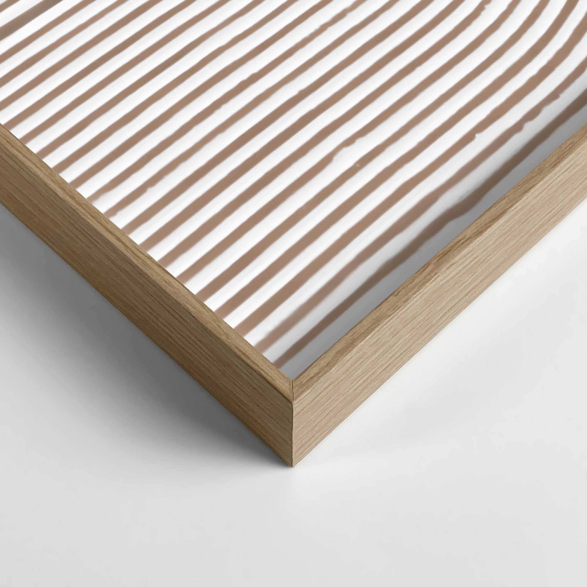 Reinders! Fresque murale »Reliefbögen« Wohnzimmer - Beige - MDF - Abstrakt - 30x40 cm