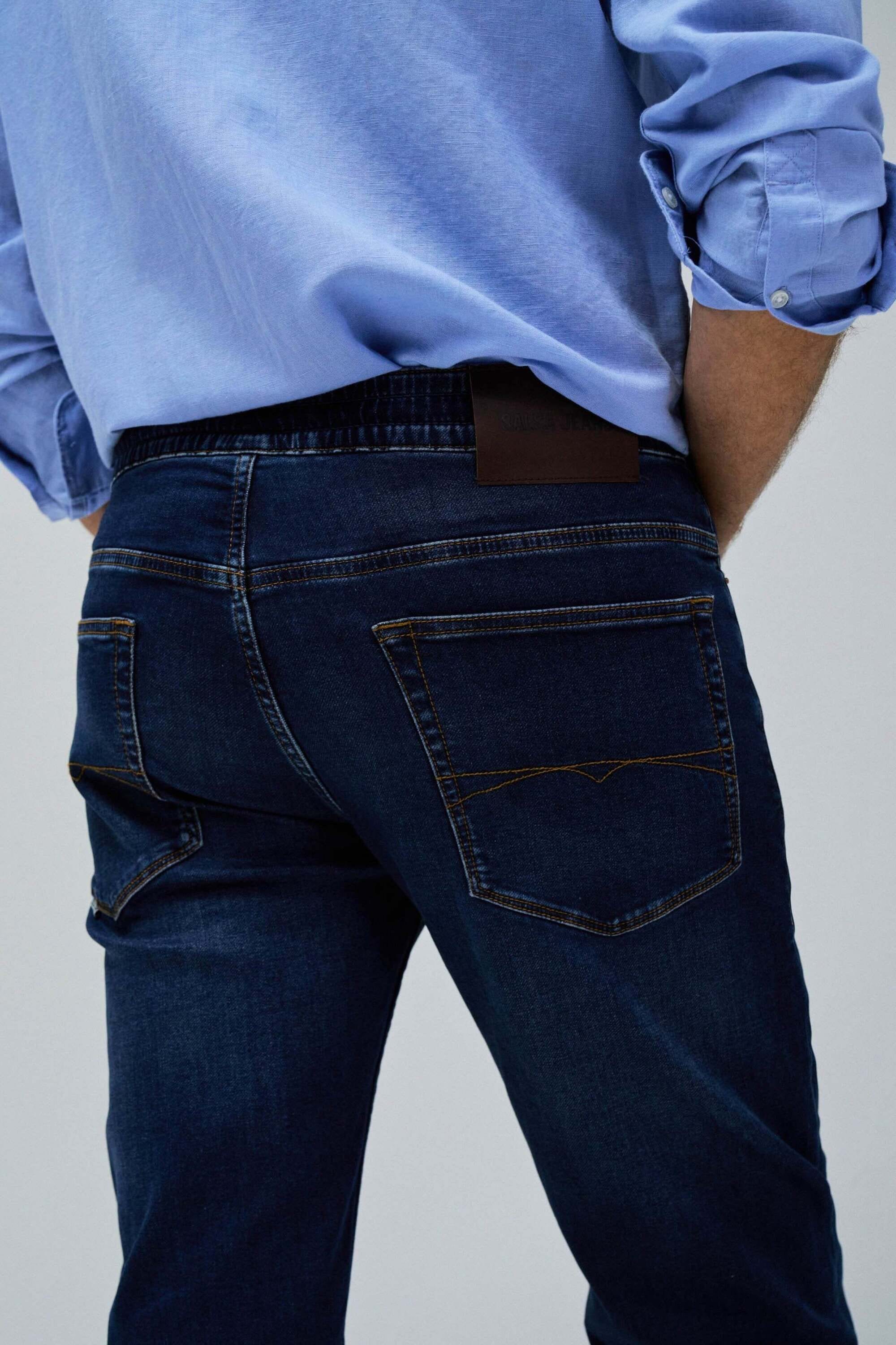 Salsa Regular-fit-Jeans »Salsa Jeans Hose S-Activ Regular Joggers«