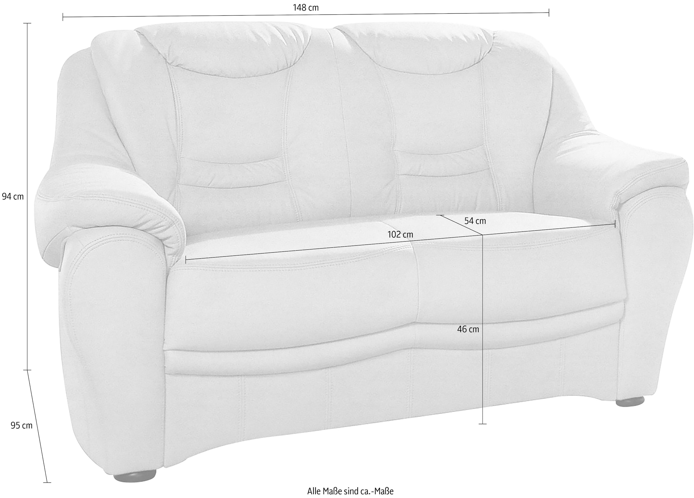 sit&more 2-places »Bansin« inklusive Federkern