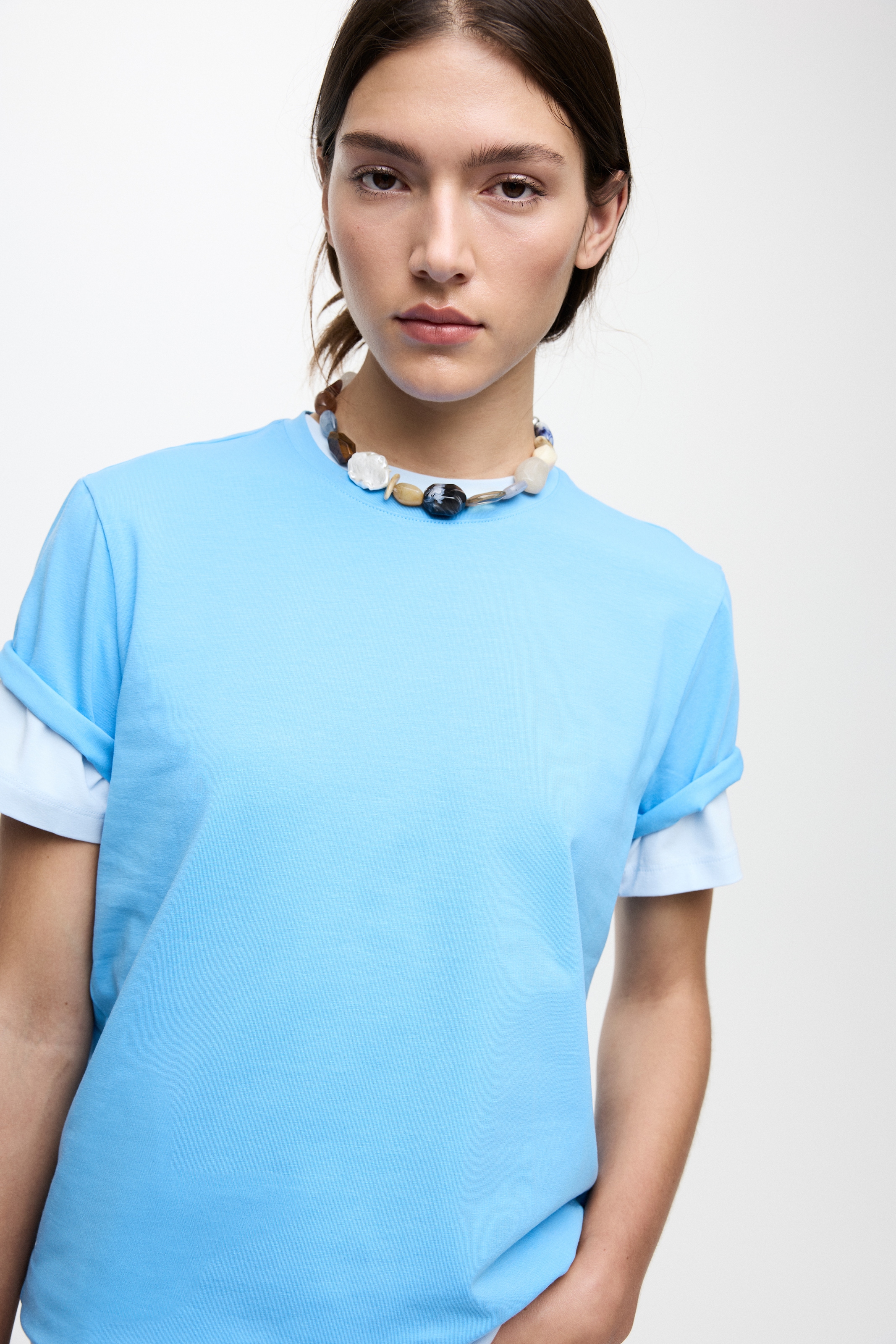 Vila T-shirt à manches courtes »VINORA S/S T-SHIRT - NOOS« Baumwollmischung, regular fit