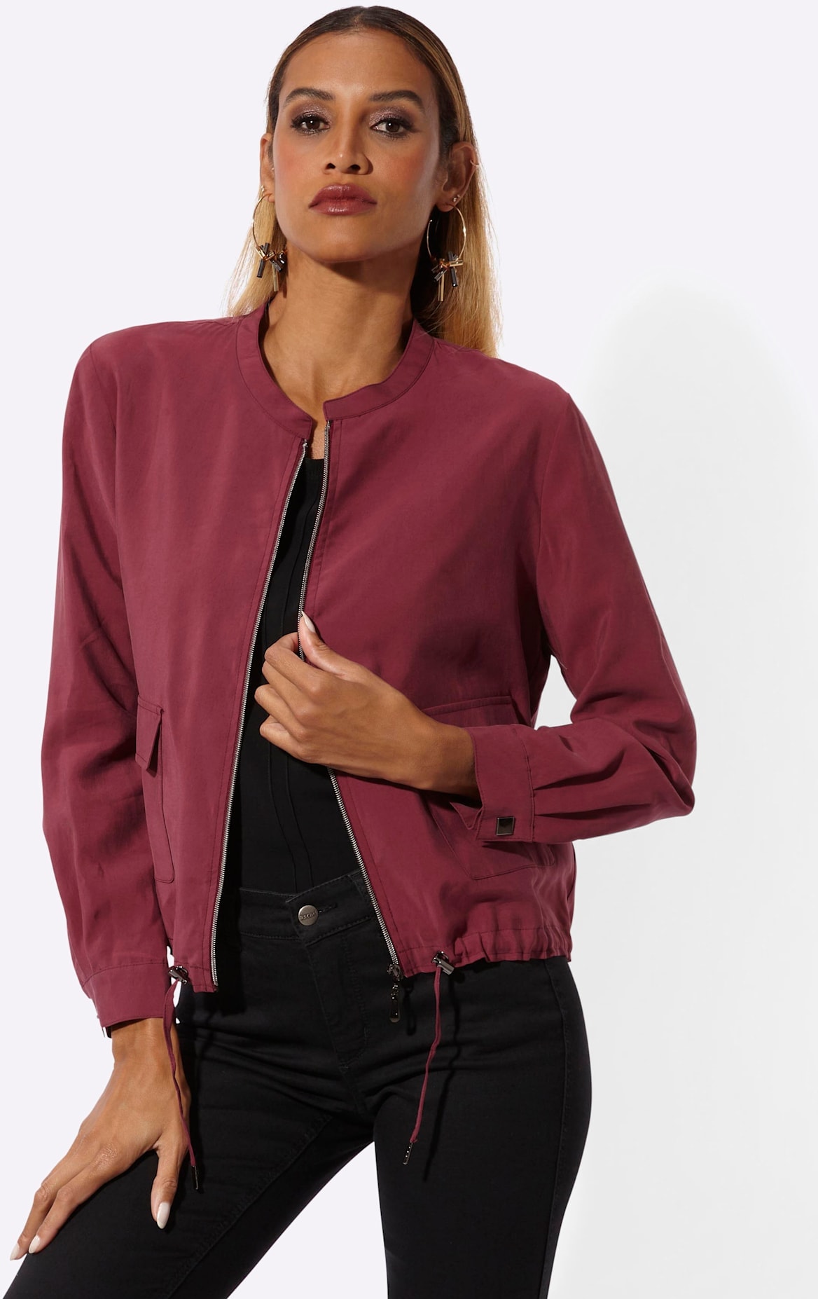 creation L Veste blazer »Modal-Mix-Blouson«