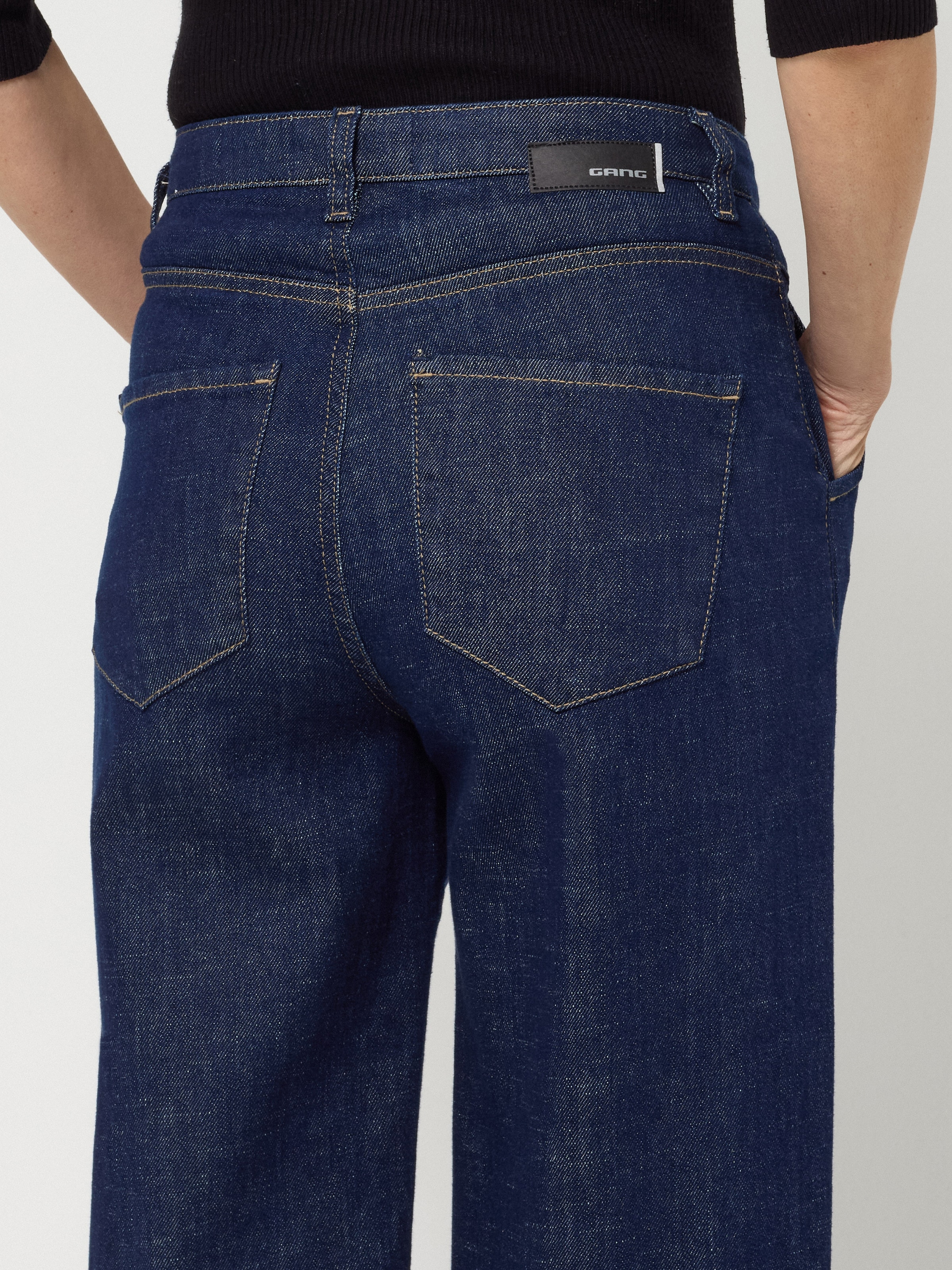 GANG Jeans à 5 poches »94VIA« en coupe ballon, longueur de jambe raccourcie