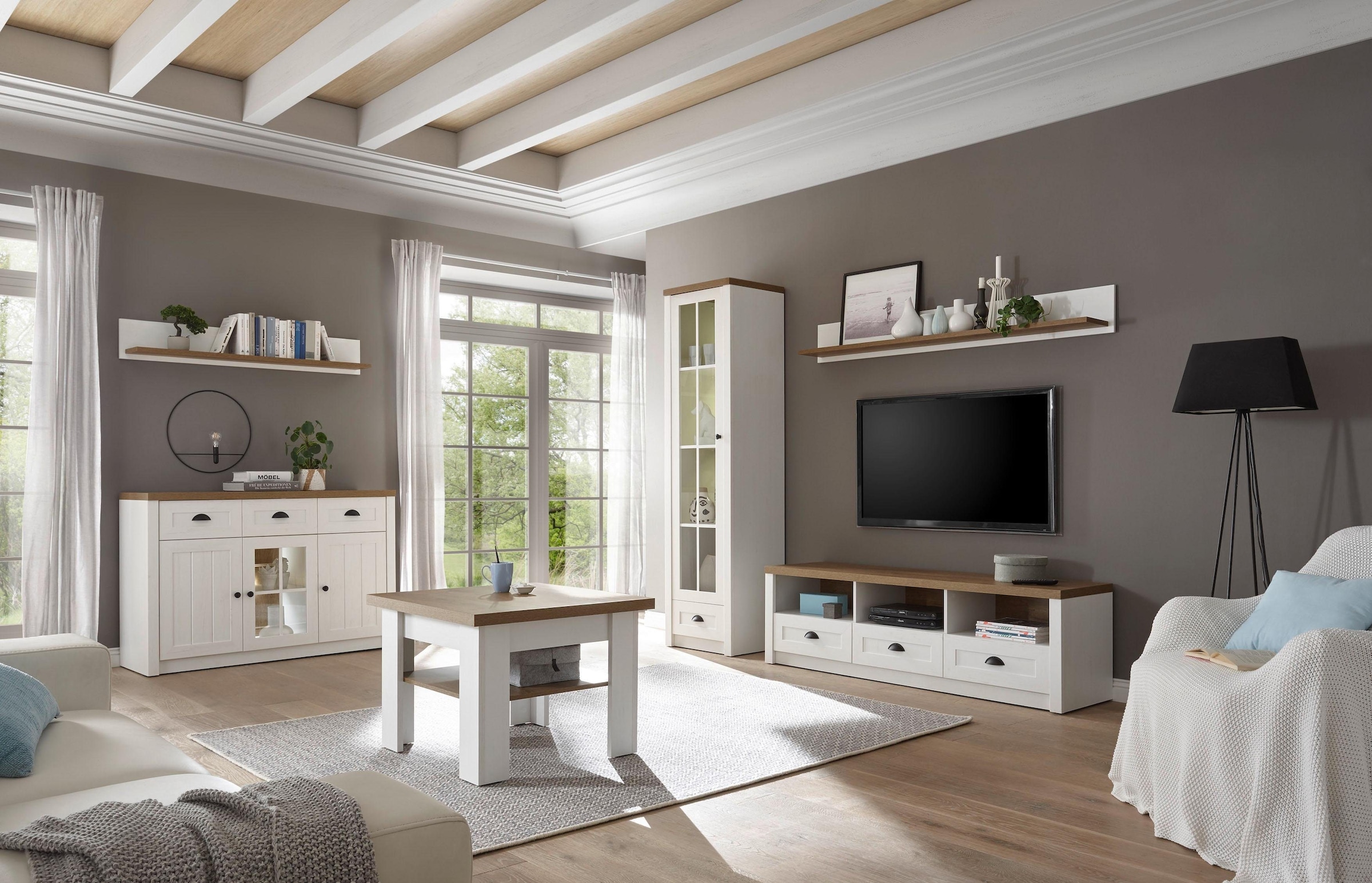 Home affaire Wohnwand »Beauvais« 3 Stk. tlg.