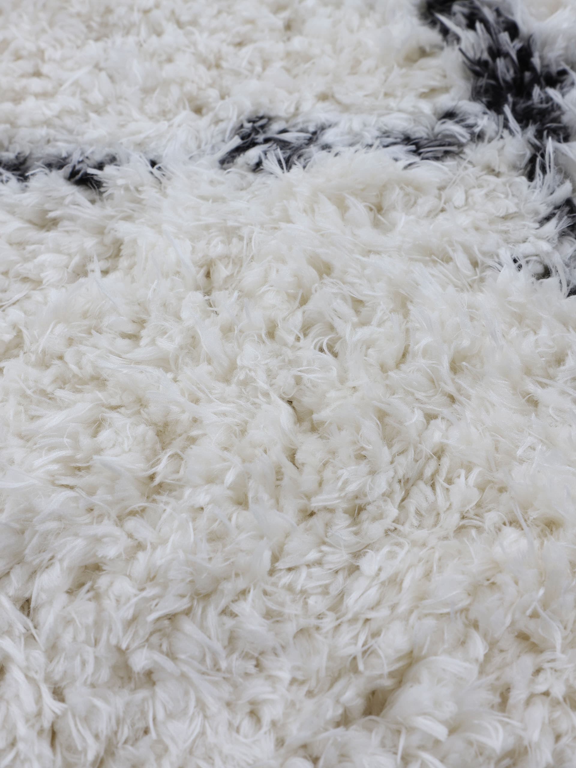 carpetfine Tapis à poils longs »Eddy« Rectangulaire 30 mm Höhe Shaggy, auch als Läufer und in quadratisch, mit Fransen, Wohnzimmer