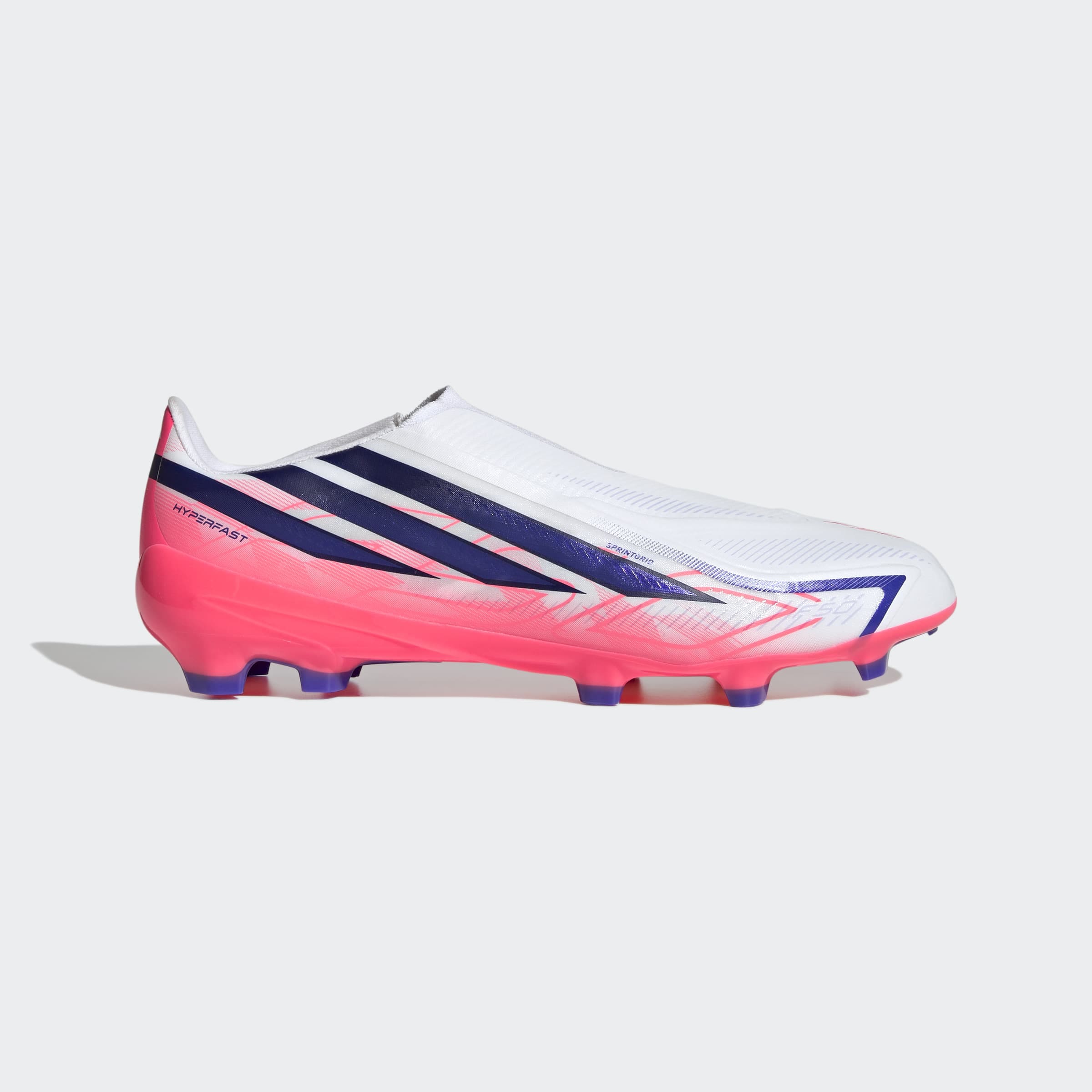 adidas Performance Chaussure de football »F50 HYPERFAST LEAGUE , SCHNÜRLOS, FESTE BÖDEN«  semelle extérieure pour gazon et sols durs