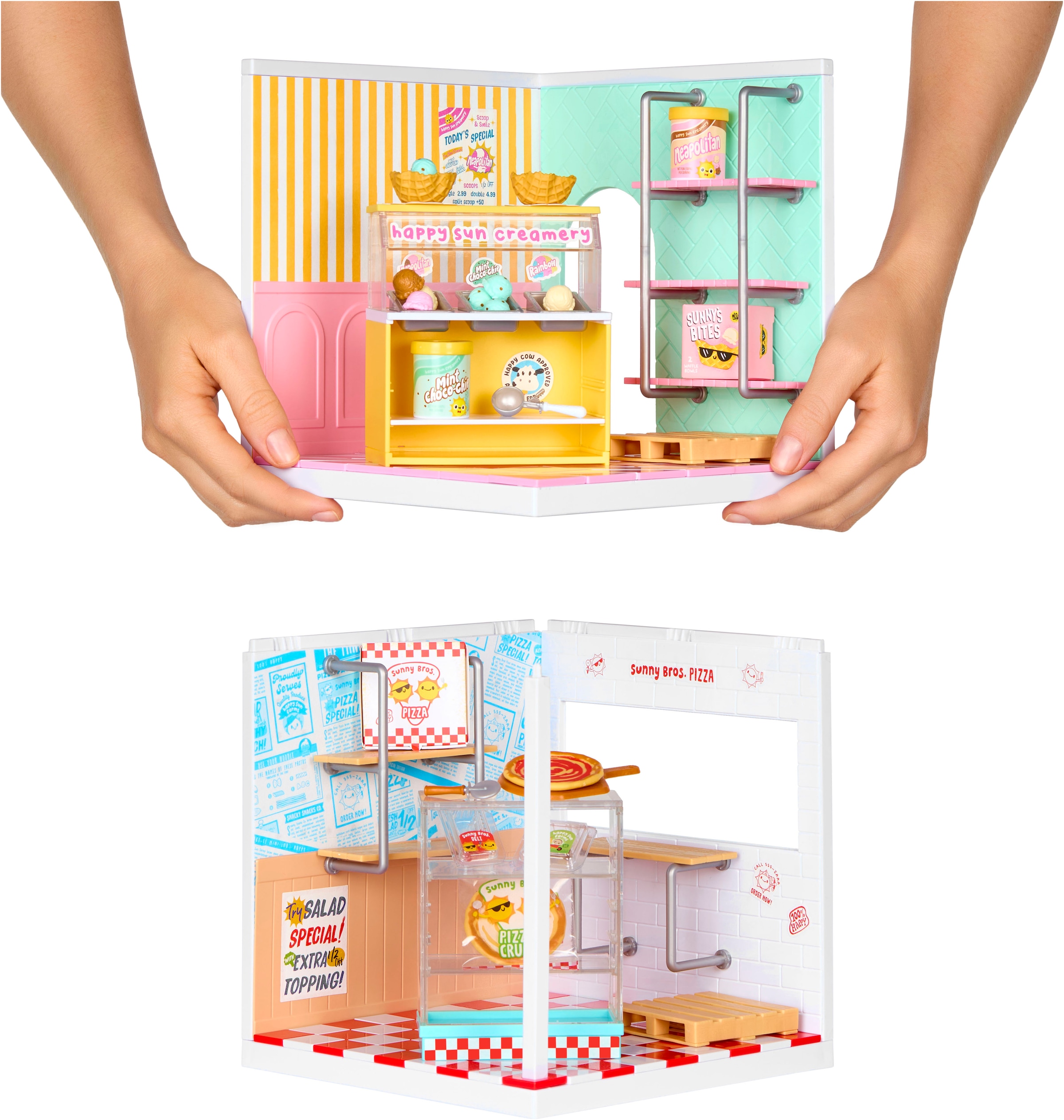 MGA ENTERTAINMENT Set créatif »MGA's Miniverse - Spaces Starter Pack- Ice Cream«