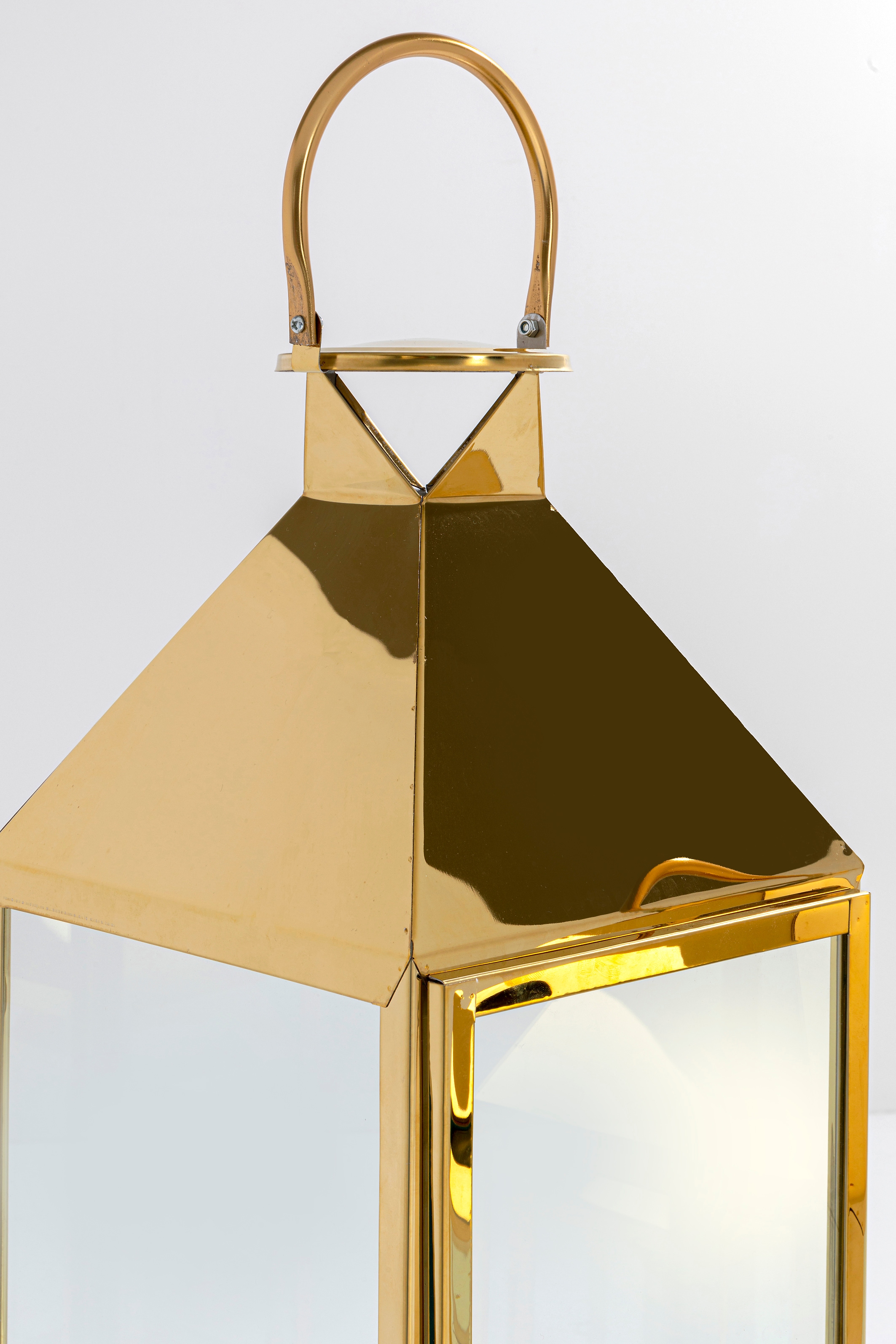Kare Design Lanterne à bougie »Laterne Giardino« gold- oder silberfarben