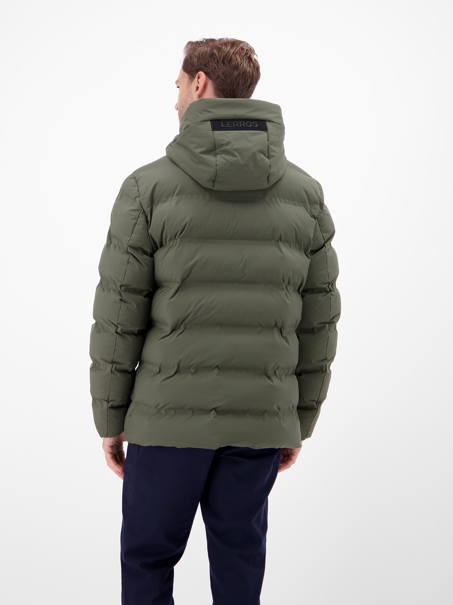 LERROS Winterjacke »Herren Winterjacke - smart und unkompliziert« mit Kapuze