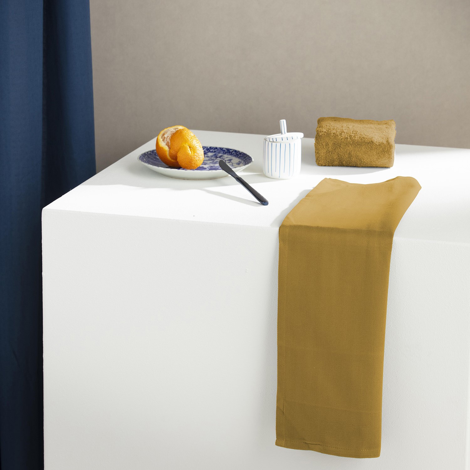 DDDDD Geschirrtuch »Küchenhandtuch Logo, aus 100% Baumwolle, 50x55 cm« Küchentuch aus weicher Frottee, sehr saugstark und langlebig