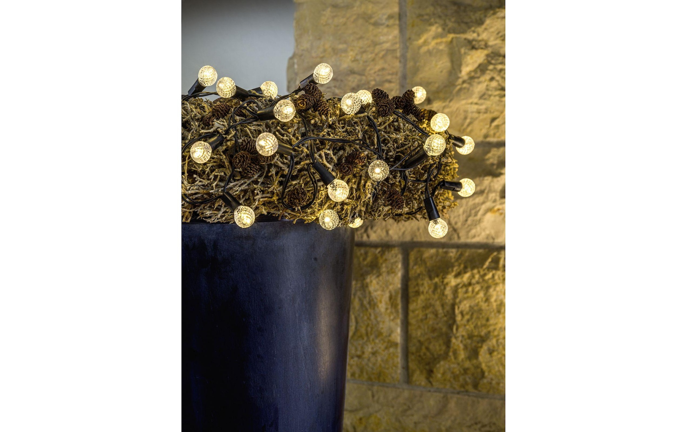 STT Guirlande lumineuse »LED-Lichterkette Battery Diamond 40 LED, 4m«