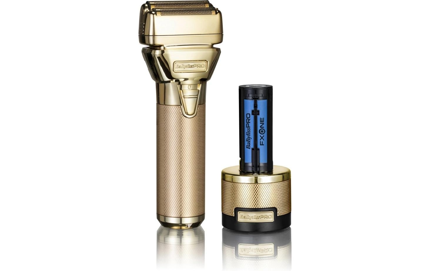 BaByliss Elektrorasierer »FXONE« Gold-Titan Folienrasierer mit schwenkbarem Kopf