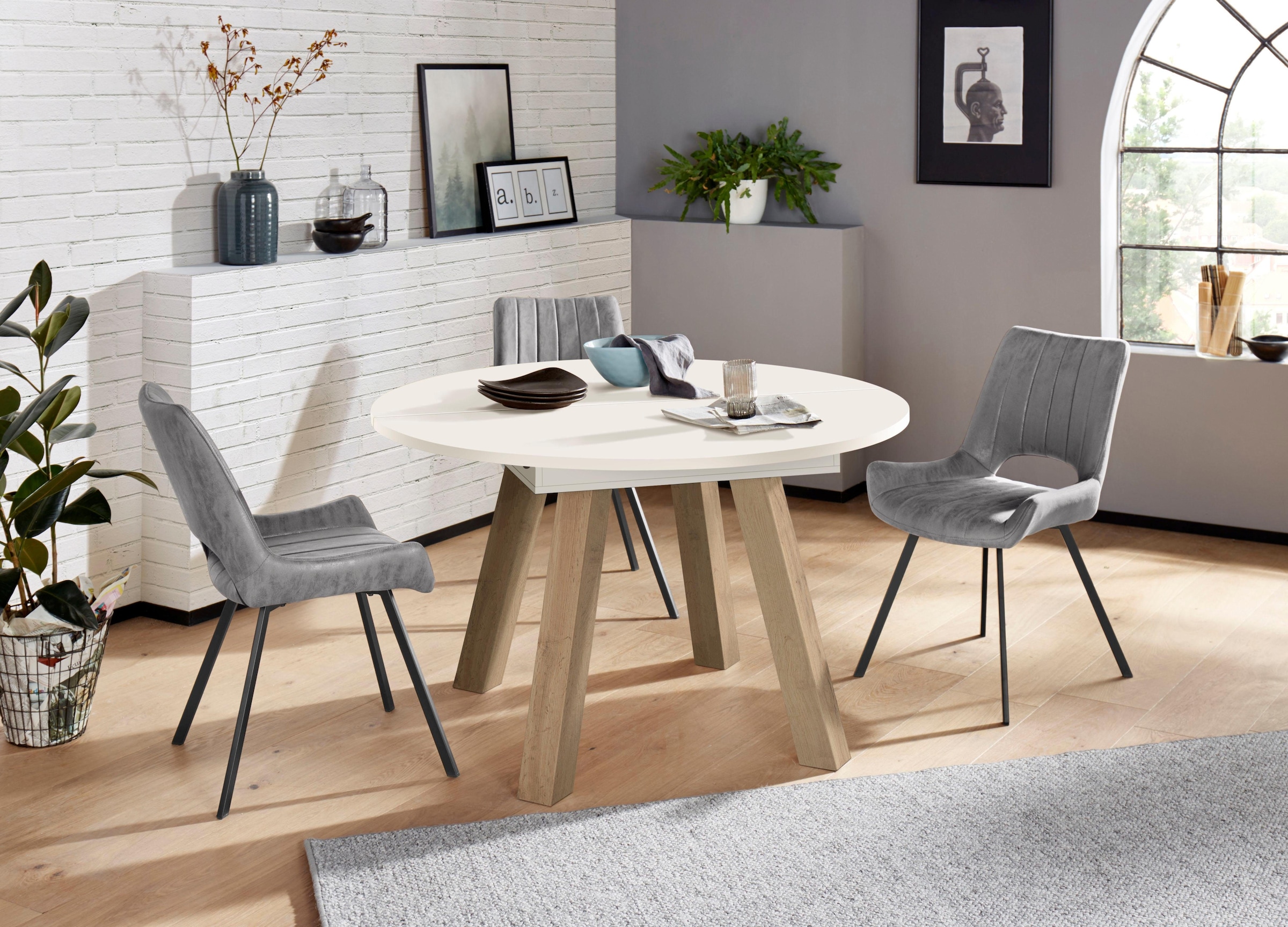 Mäusbacher Esstisch Untergestell schräg gestellt