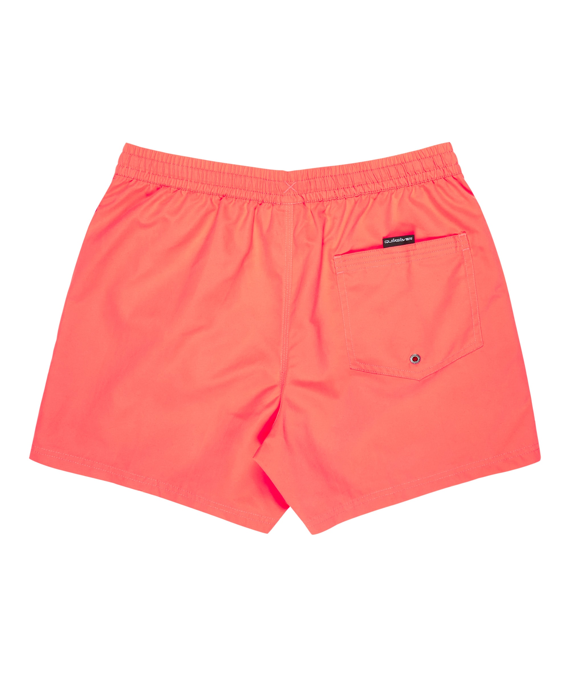 Quiksilver Short de bain »EVERYDAY VOLLEY 15« apparence unie, avec détails contrastés, coupe droite