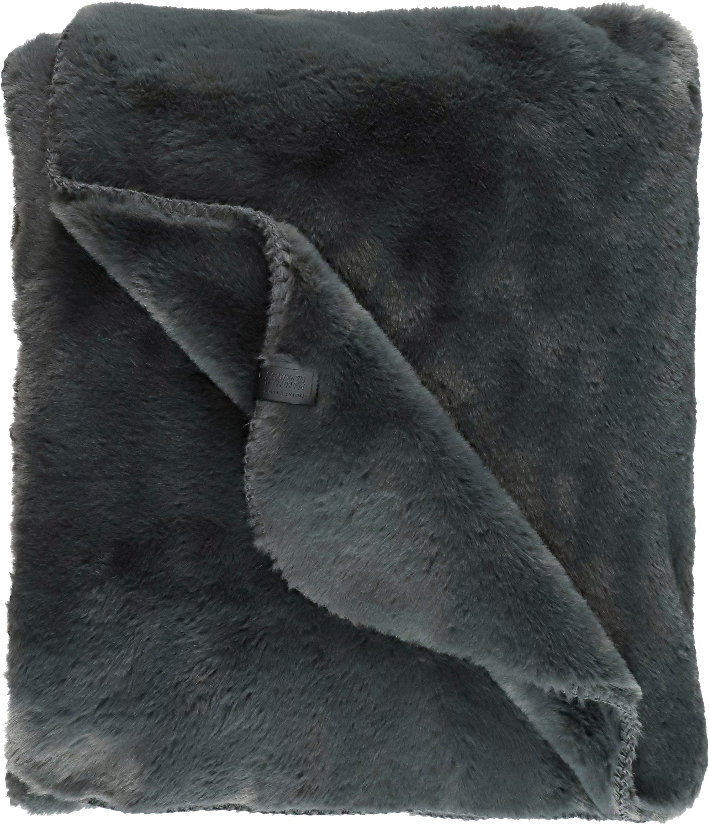 SCHÖNER WOHNEN-Kollektion Couverture d'intérieur »Chic« aus kuschligem Kunstfell