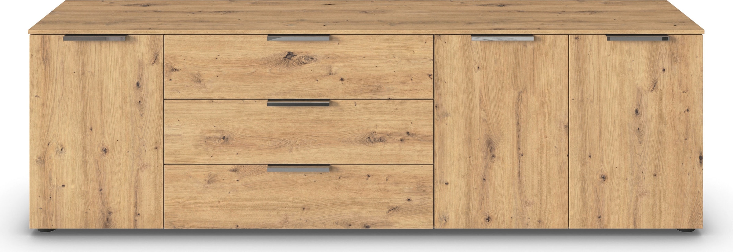 rauch Schubkastenkommode »Kommode Türkommode Sideboard Kombikommode FLIPP« Breite 200 cm mit 2 Einlegeböden,  3-türig mit  3 Schubladen und Soft-Close-Funktion