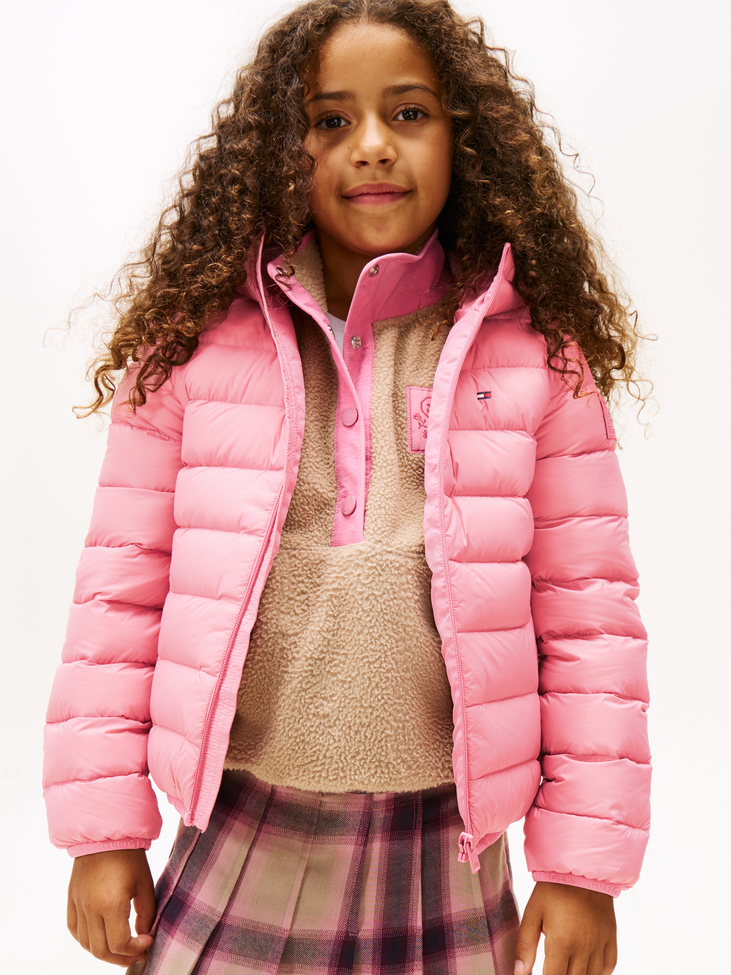 Tommy Hilfiger Veste matelassée »U LIGHT DOWN HOODED JACKET« mit Kapuze Kinder bis 16 Jahre