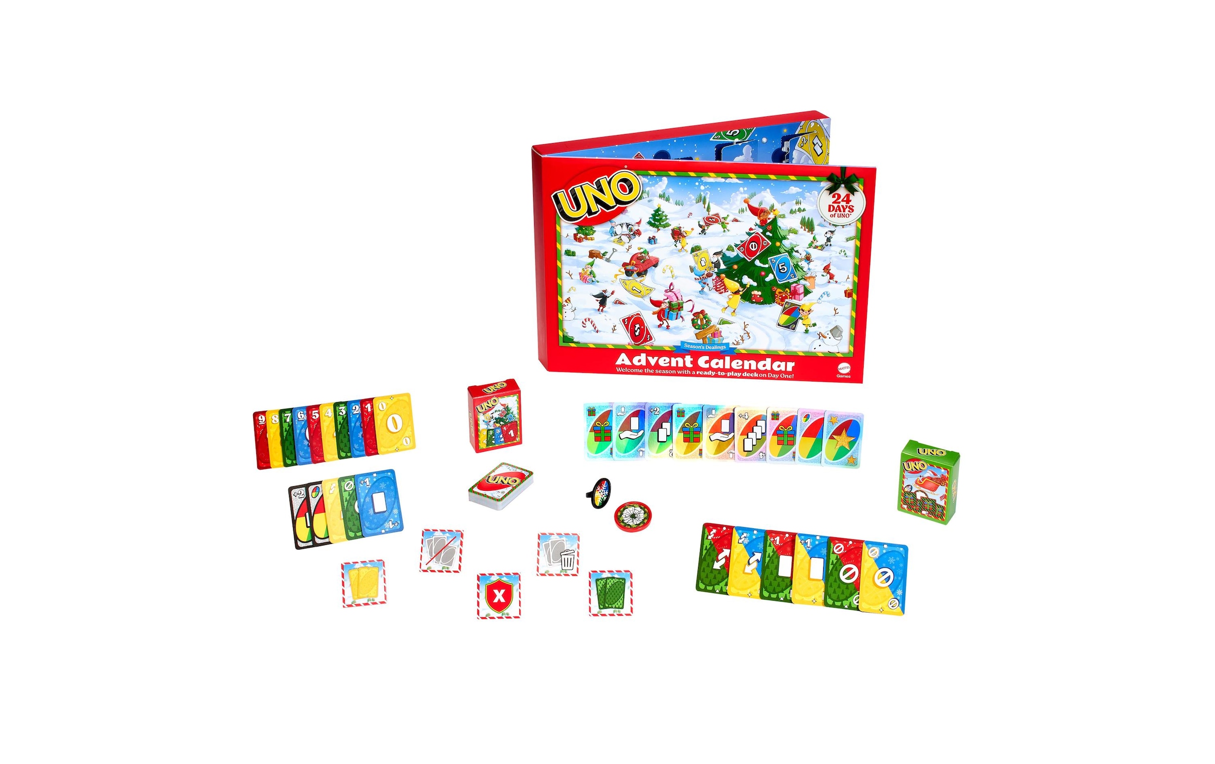 Mattel games Jouet calendrier de l'Avent »Adventskalender UNO 2026«