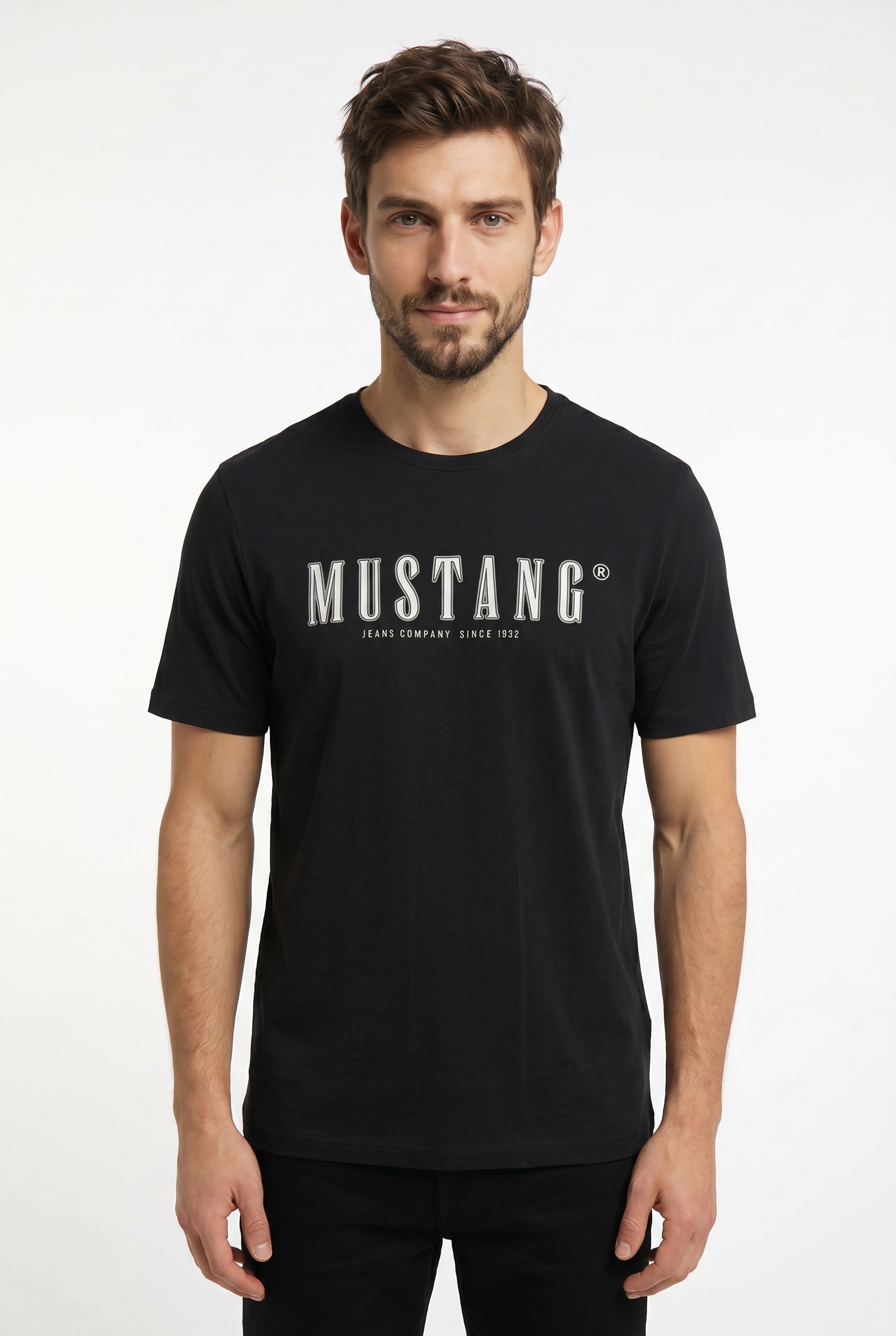 MUSTANG T-Shirt »MU-Alex« plakativ bedruckt