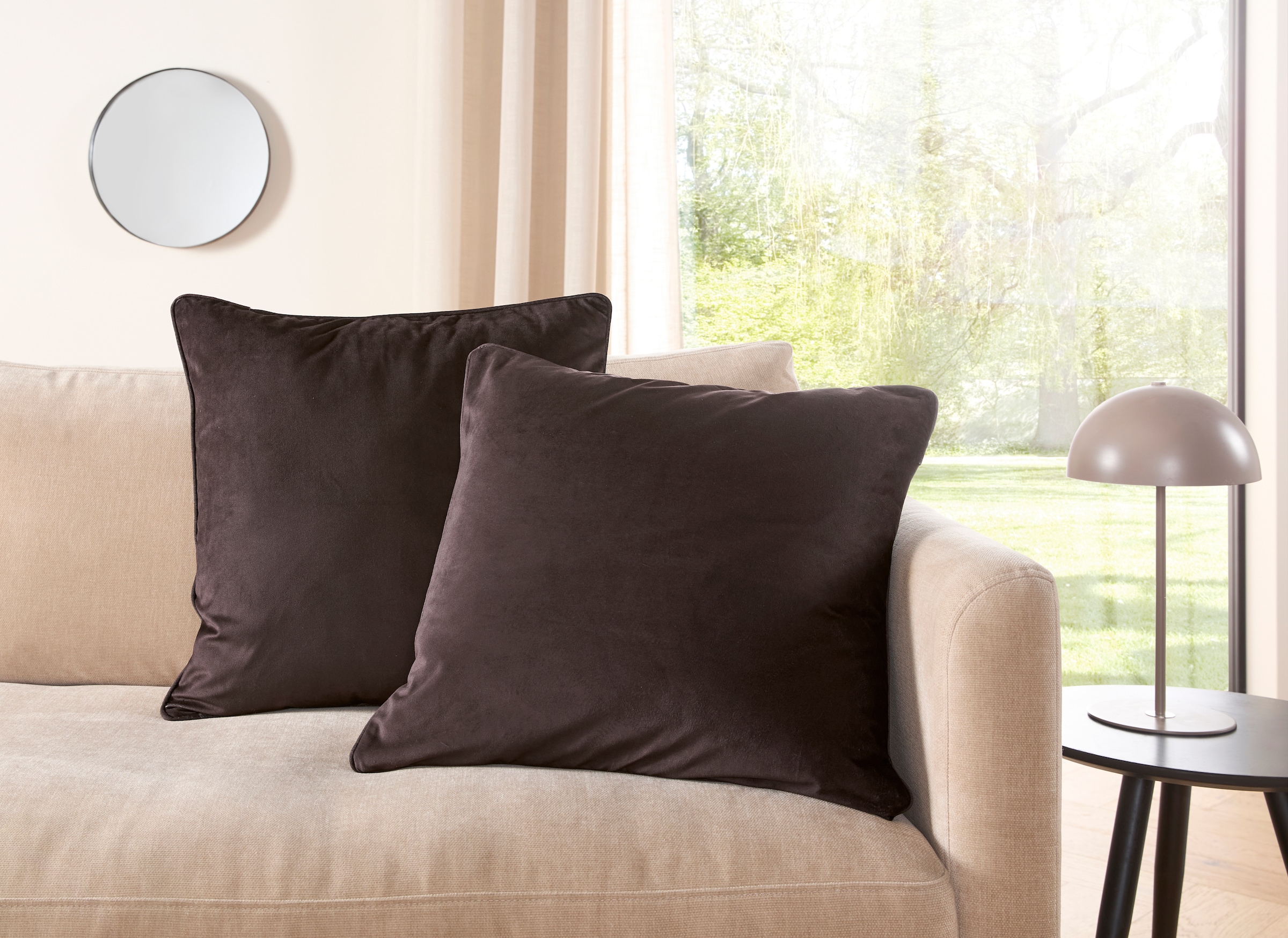 LeGer Home by Lena Gercke Coussin décoratif »LADINA« doux, sans rembourrage