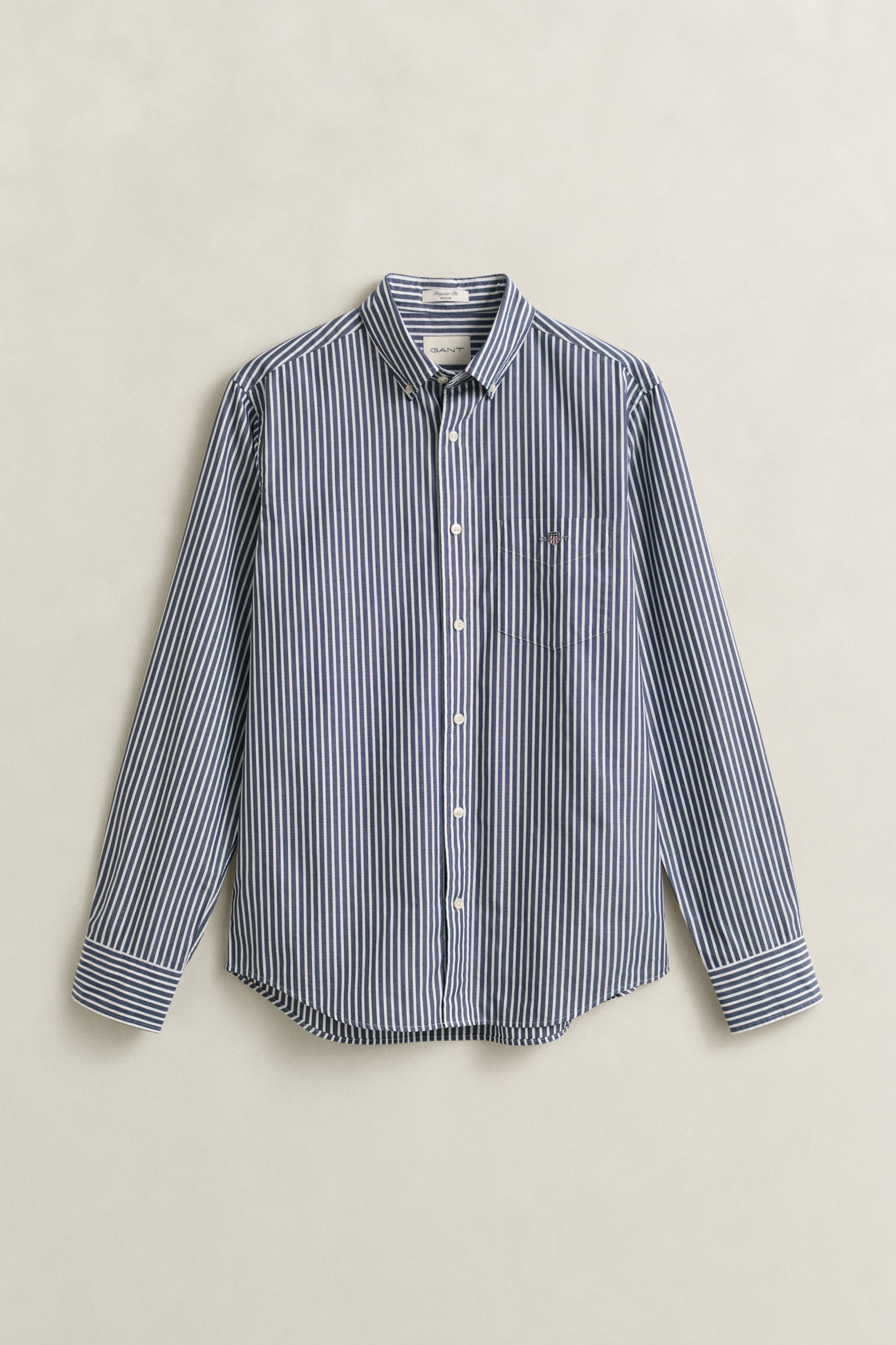 Gant Chemise à manches longues »REG POPLIN STRIPE SHIRT«
