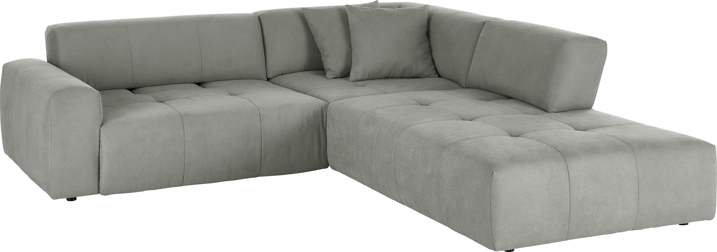 3C Candy Canapé d'angle »Yoshy Komfortsofa, bequem und modern, hochwertige Verarbeitungsdetails« Deux profondeurs d'assise différentes grâce au dossier réglable, forme en L