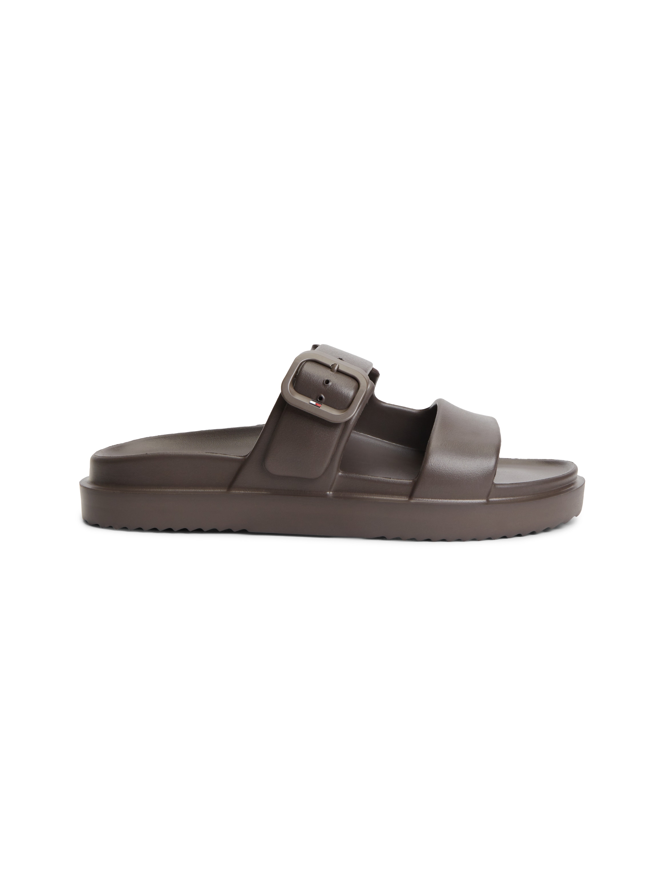 Tommy Hilfiger Pantolette »TH MOLDED SUMMER SANDAL«  chaussure d'été avec couture décorative latérale