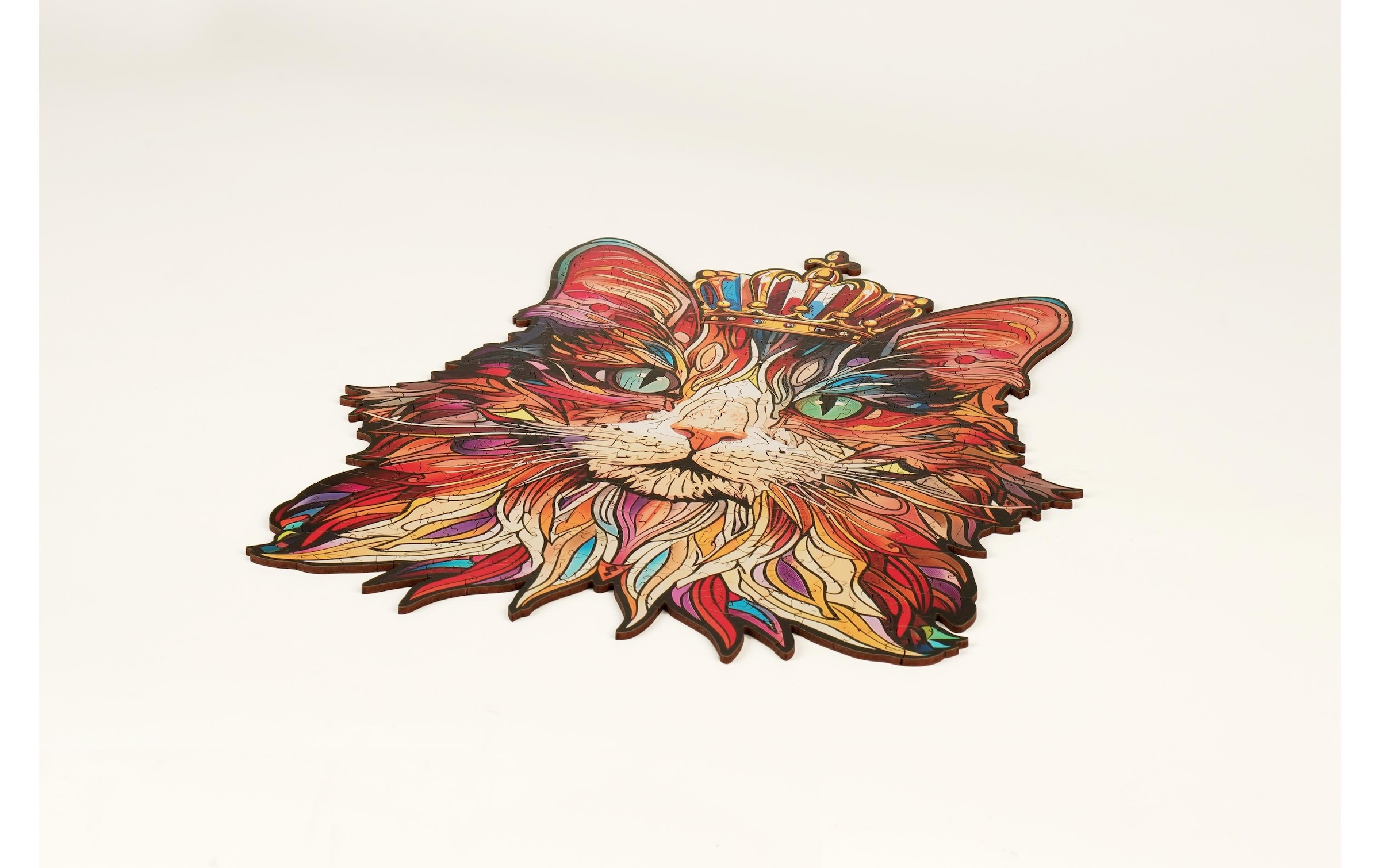   Puzzle 3D »RoboTime Katzenkönig«